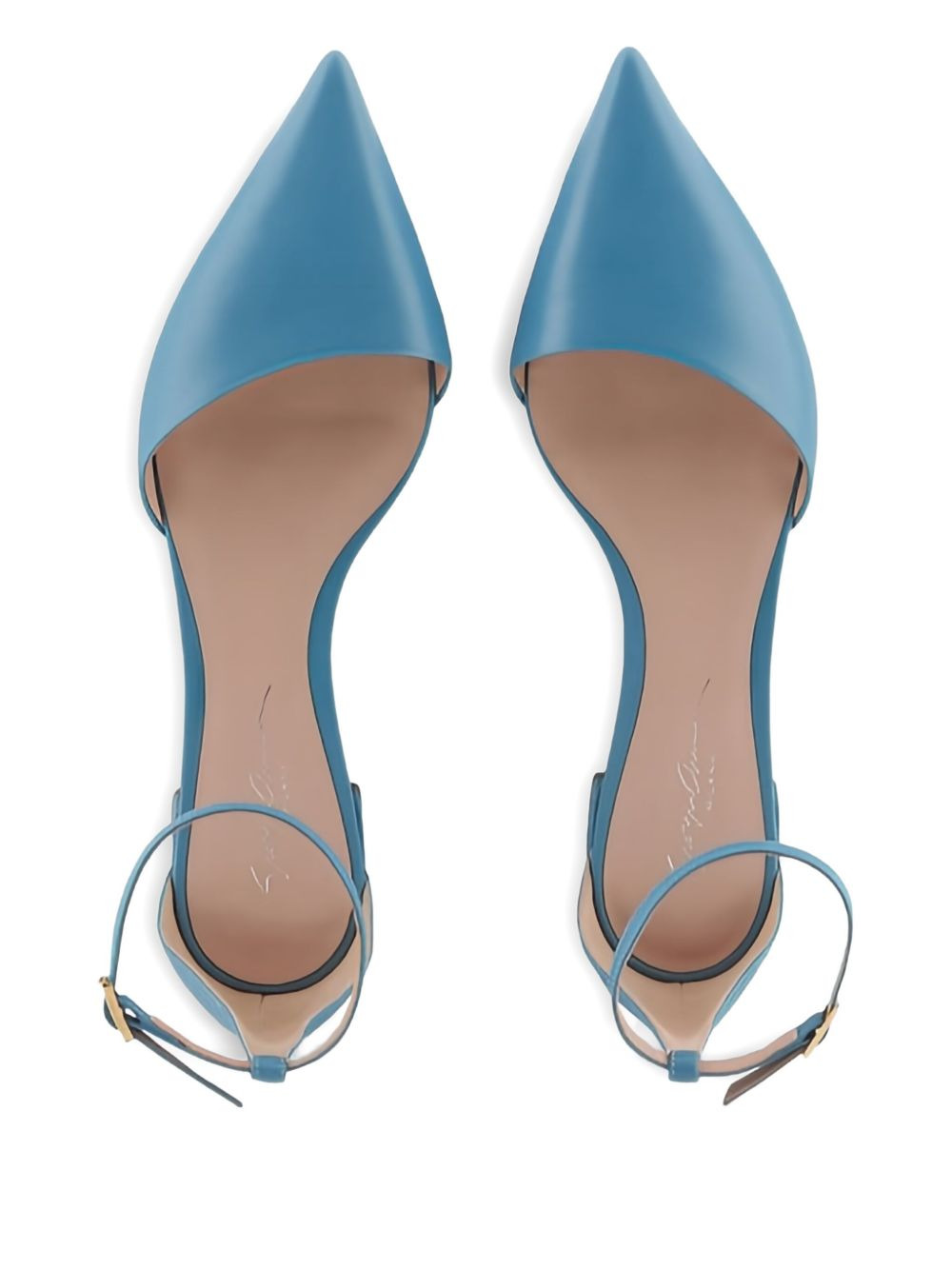 ankle strap pointed ballerinas - 2
