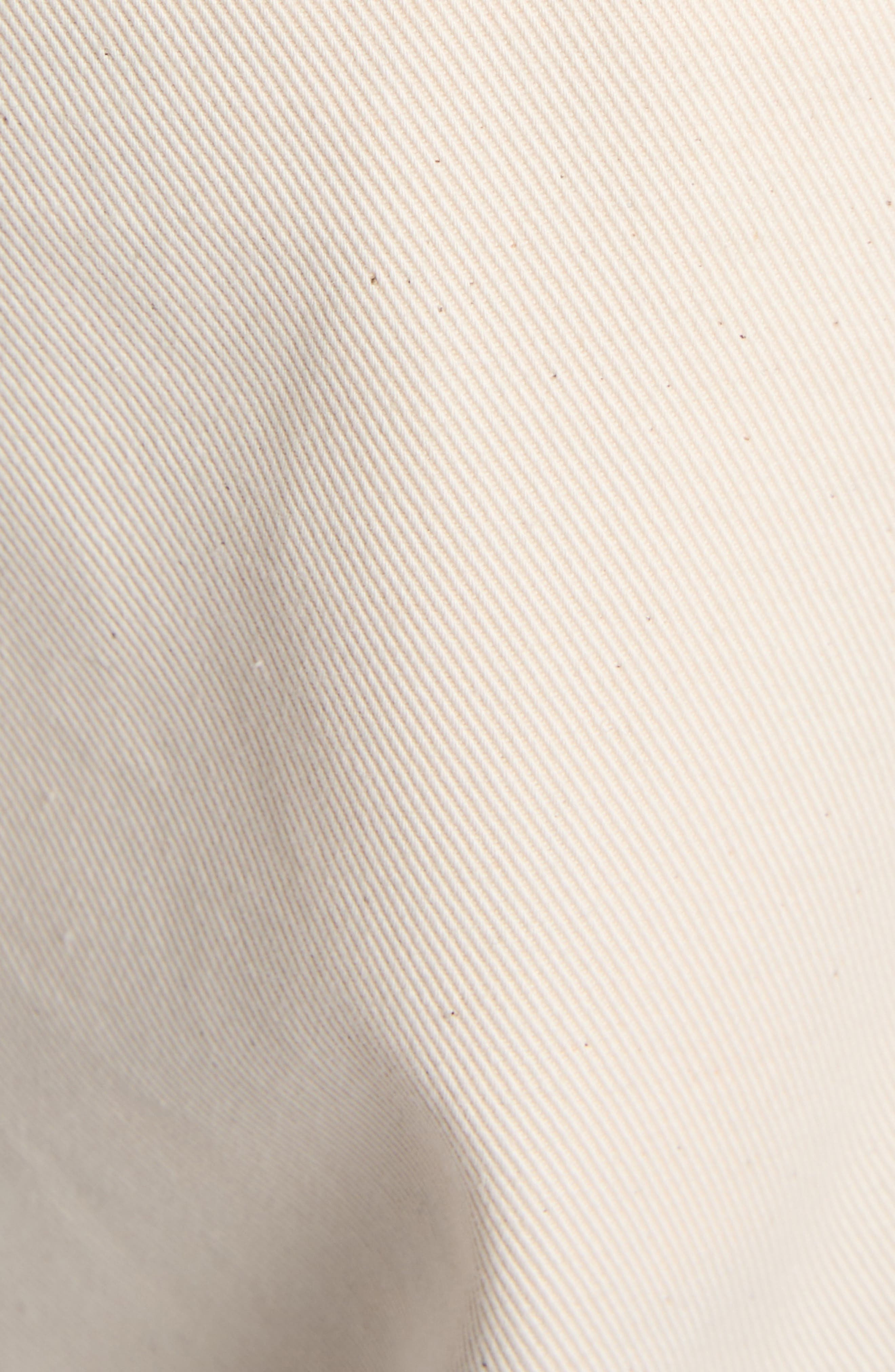 Moncler Pleated Cotton Stretch Twill Cargo Trousers in Baby Powder at Nordstrom - 6