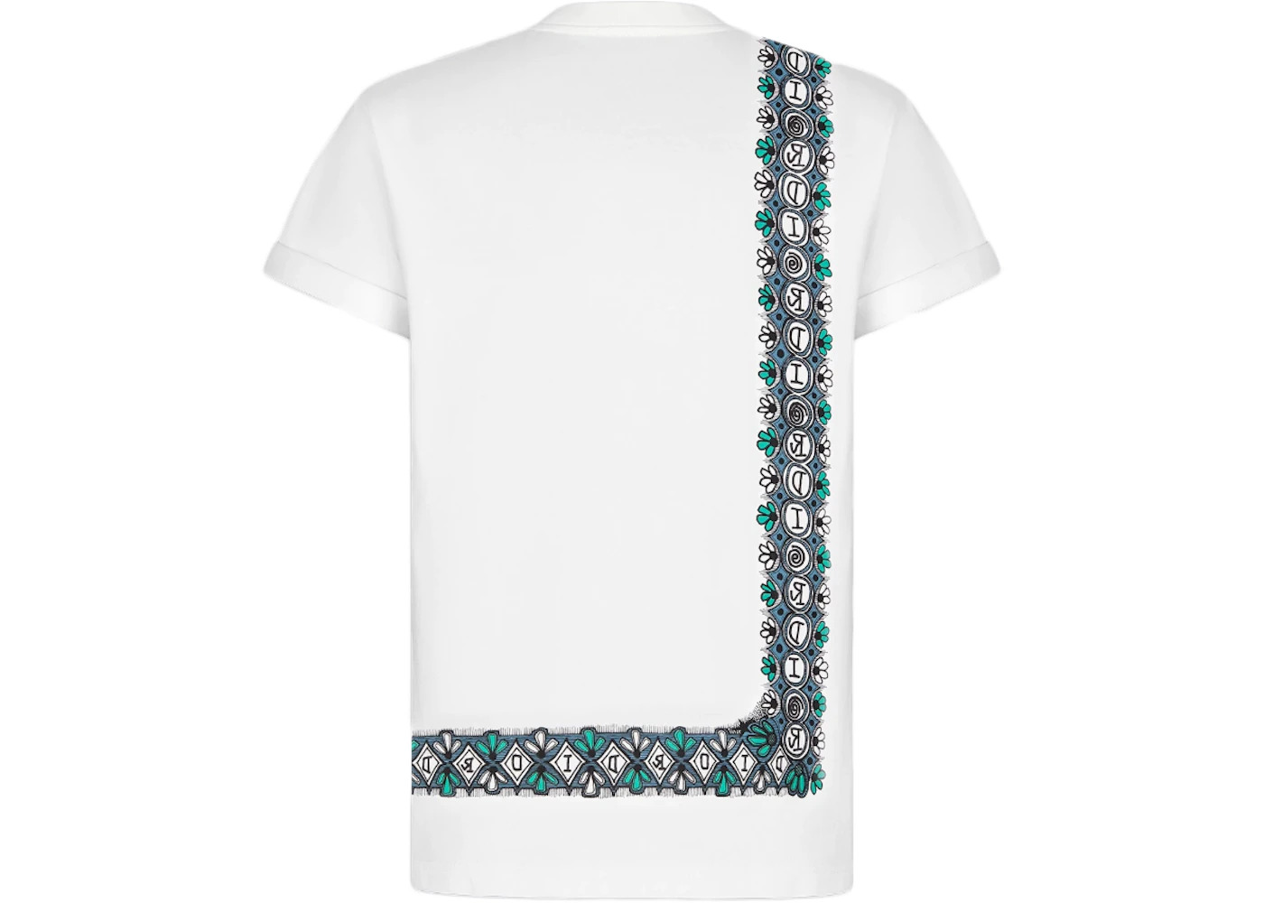 Dior And Shawn Oversized T-Shirt White - 2