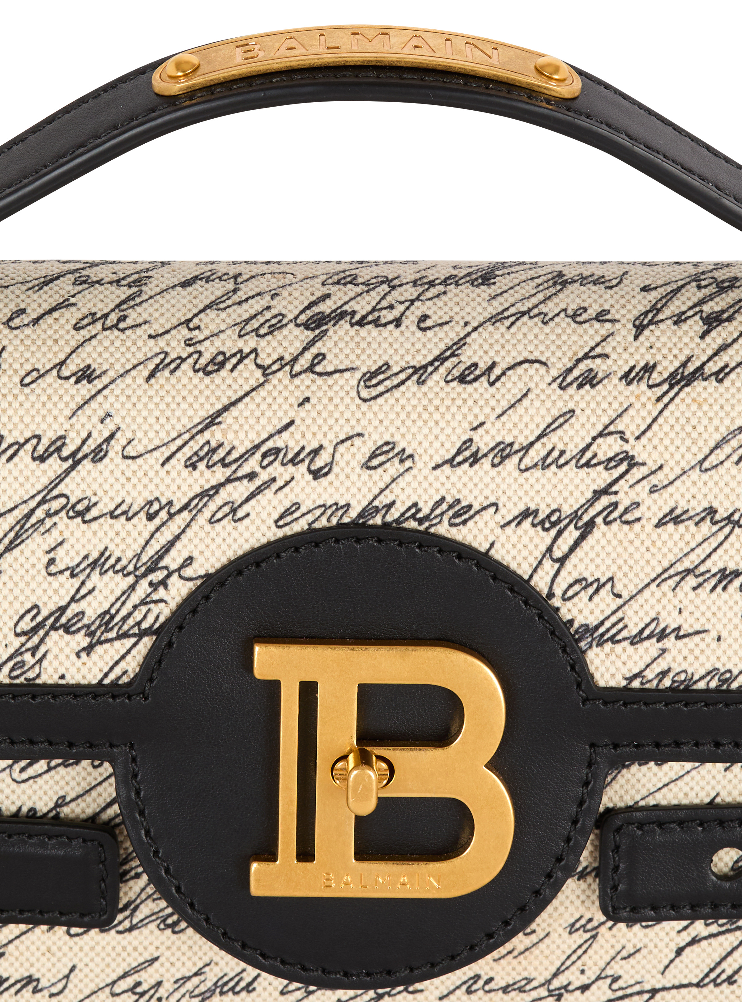 B-Buzz Shoulder 24 printed canvas bag - 7