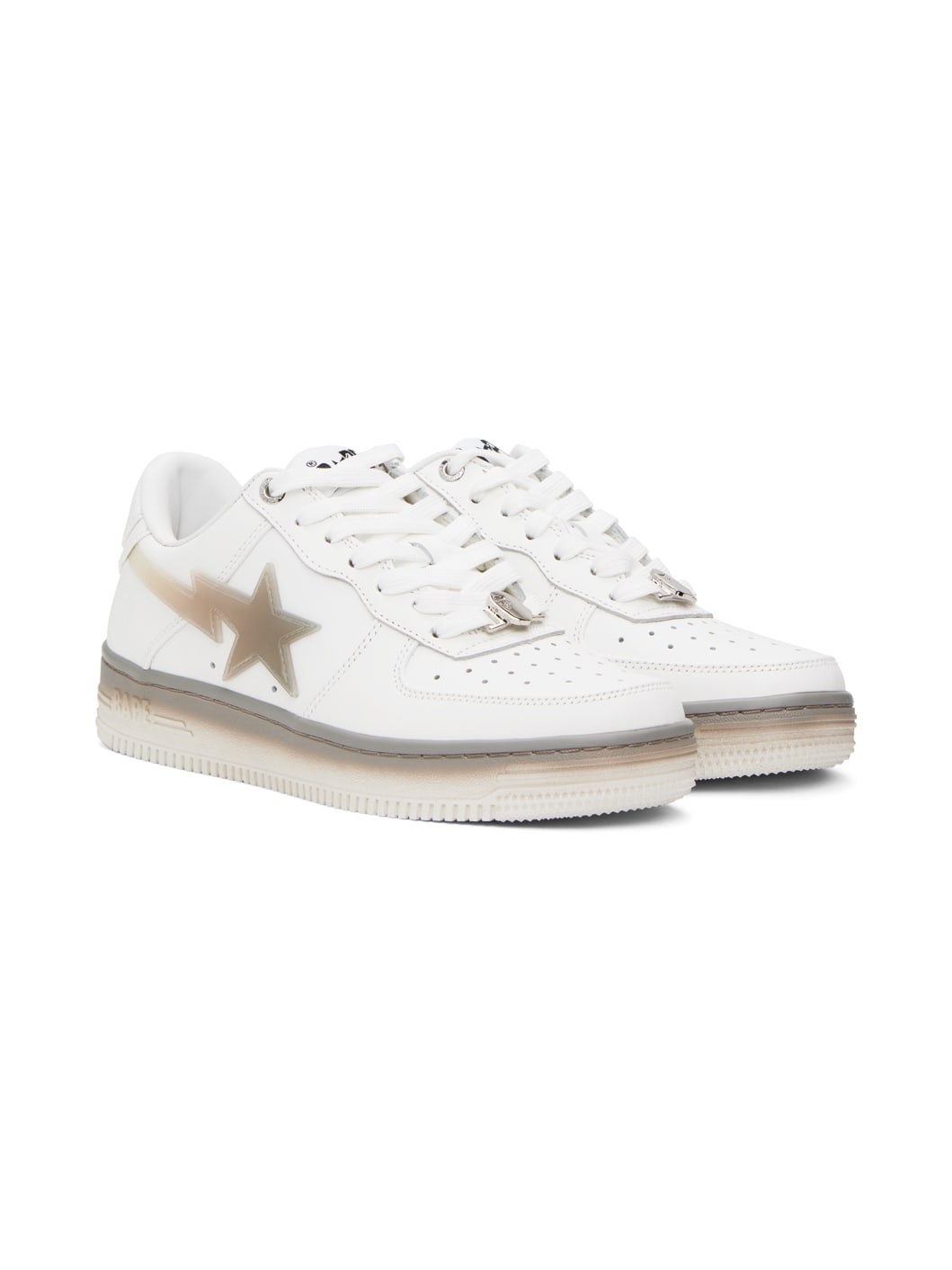White Sta #5 Sneakers - 5