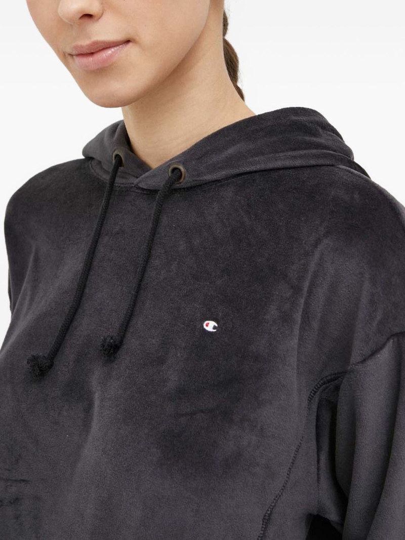 drawstring logo hoodie 4