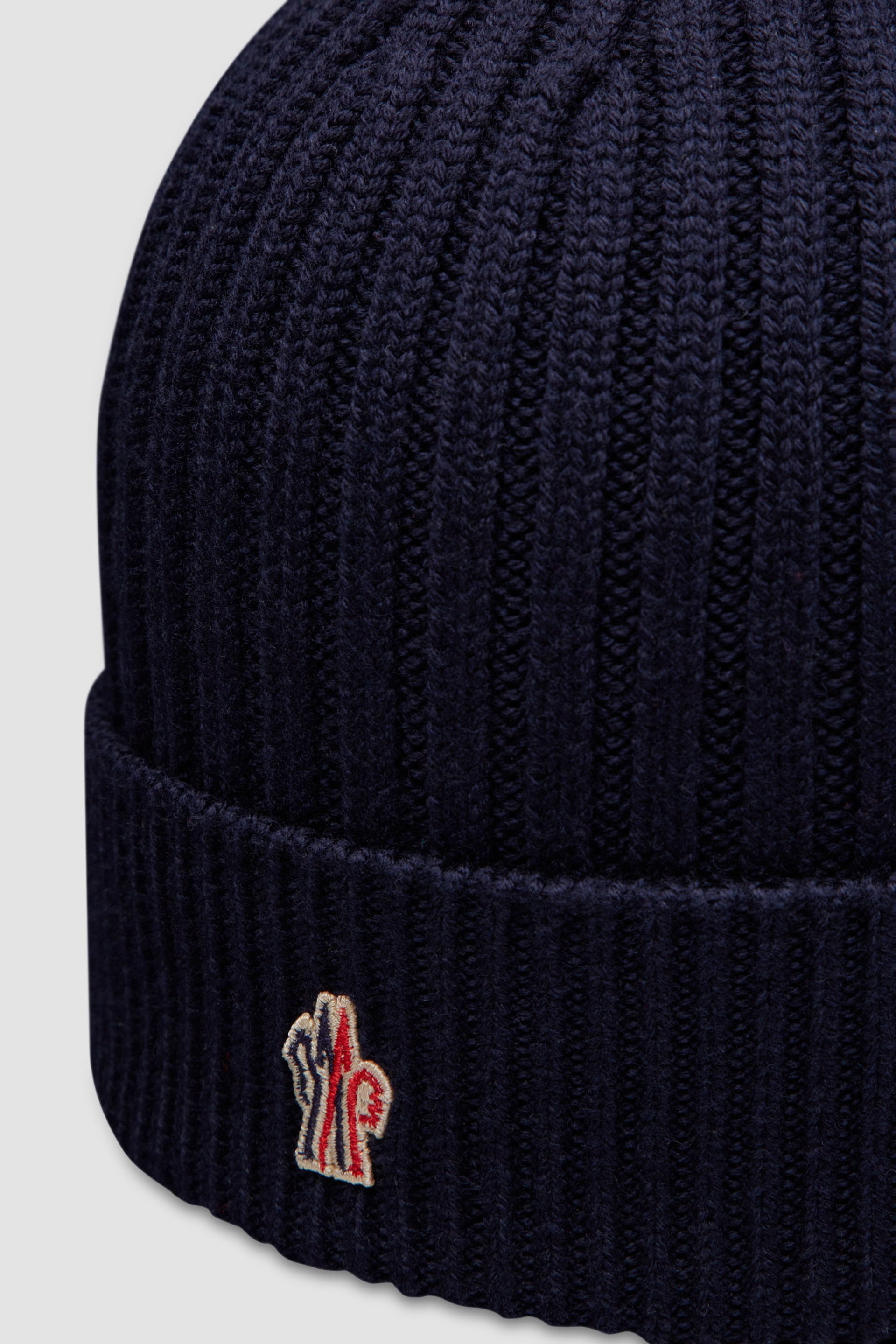Ribbed Knit Wool Beanie - 3