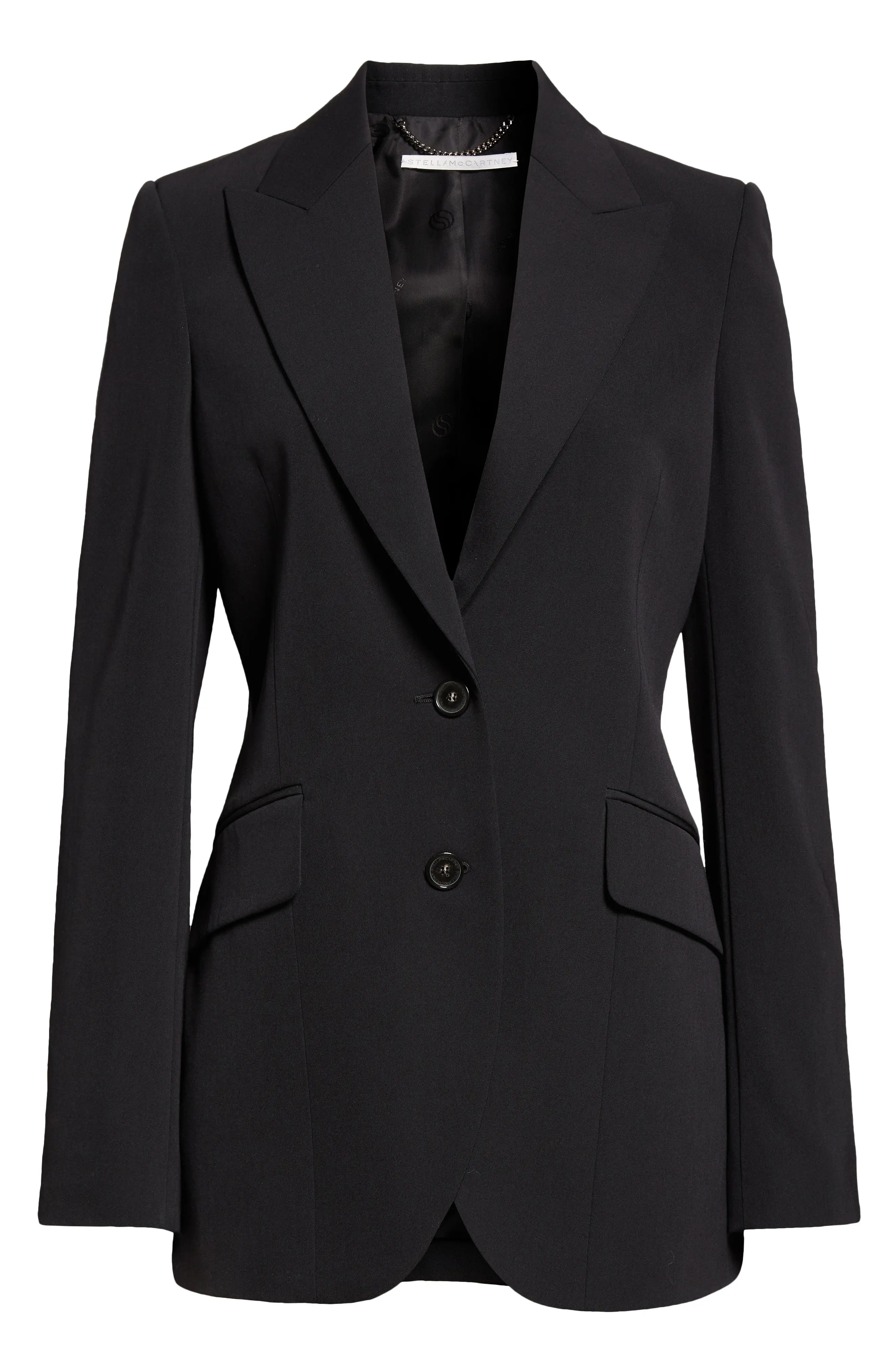 Iconic Wool Stretch Gabardine Blazer - 7