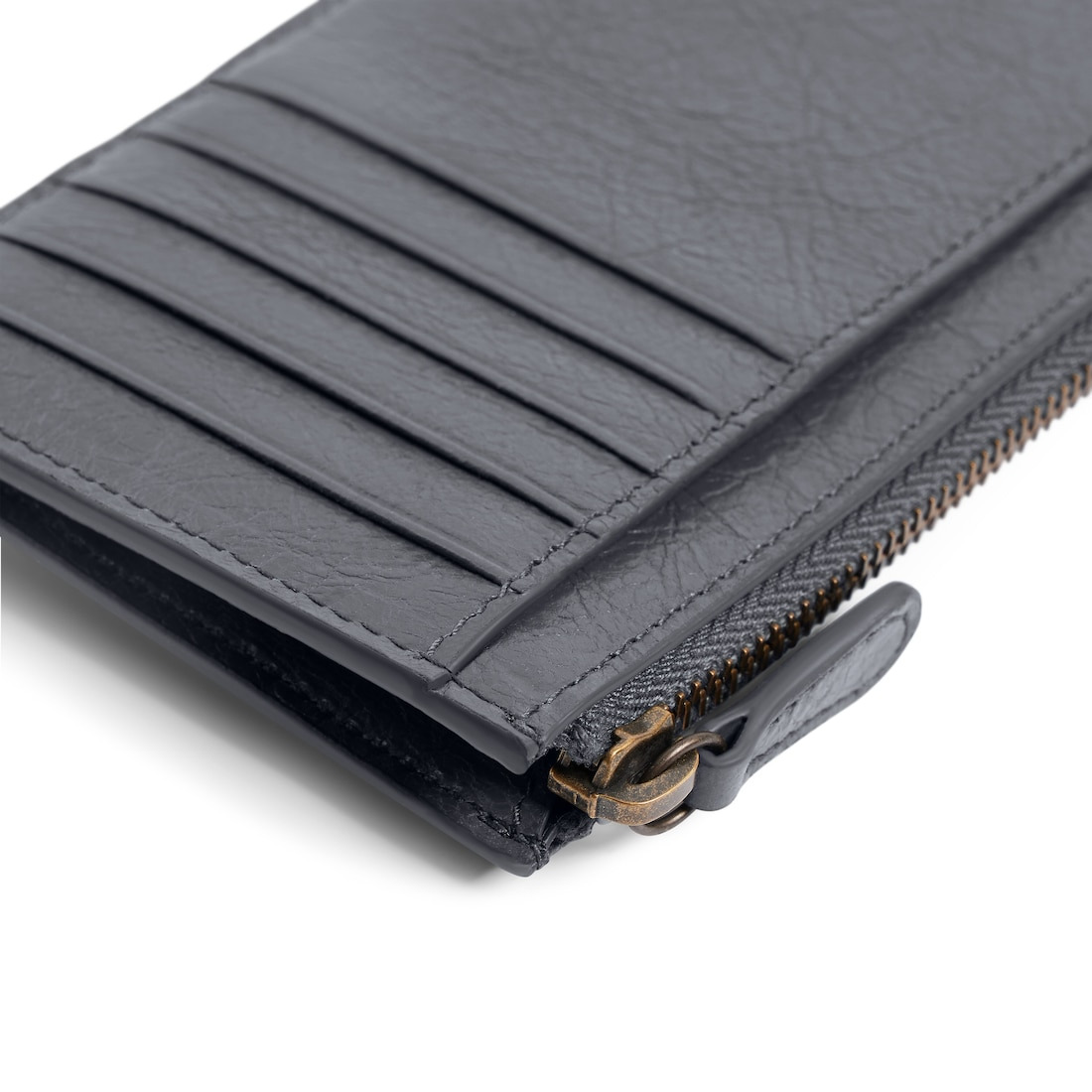 Women's Le City Long Coin And Card Holder in Volcanic Rock - 4