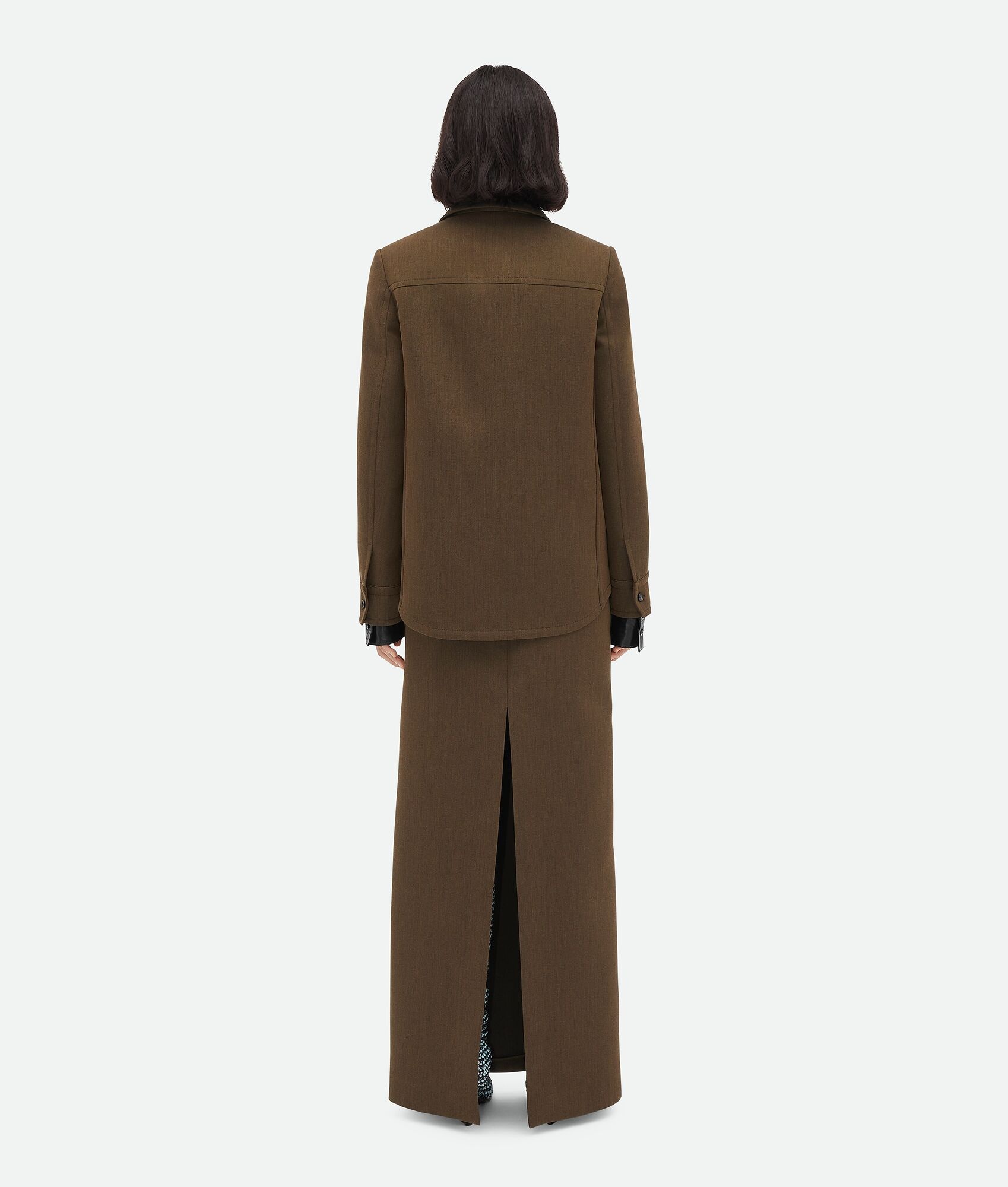 Soft Wool Twill Overshirt - 3