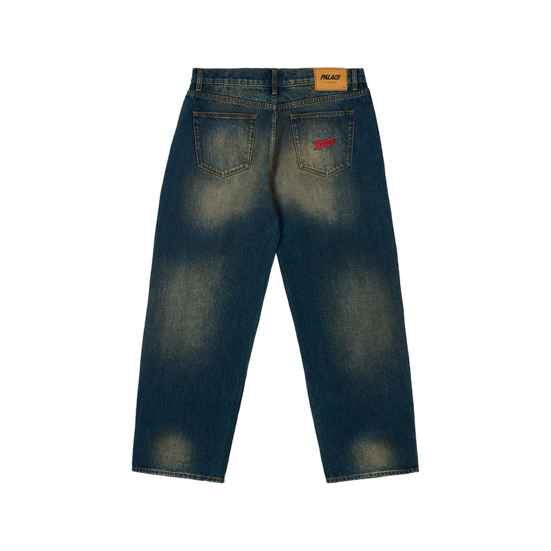 PALACE P90 BAGGY JEAN SAND WASH INIDGO outlook