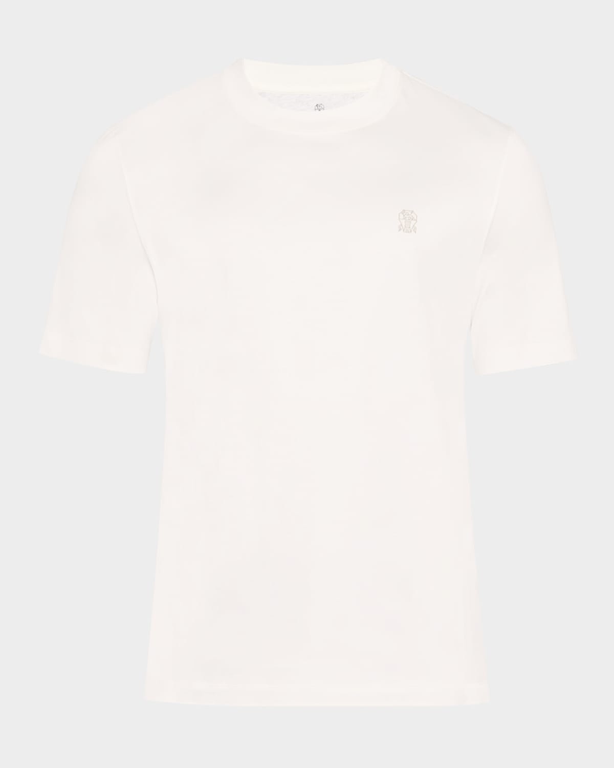 Men's Crewneck T-Shirt with Logo - 1