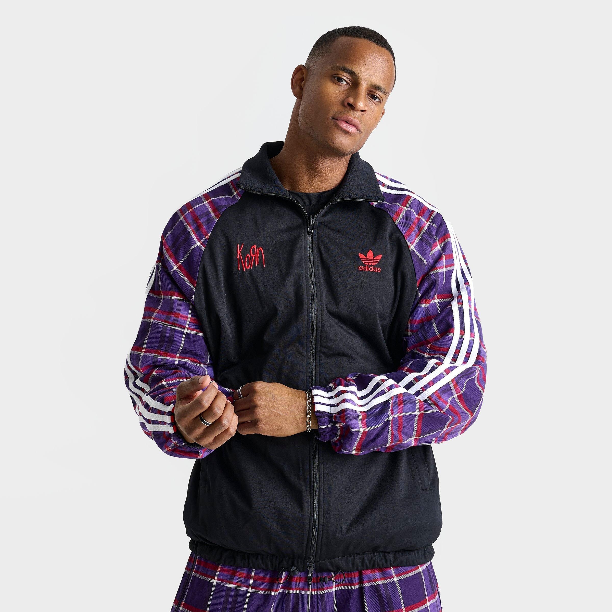 adidas MEN'S ADIDAS ORIGINALS X KORN REVERSIBLE TRACK JACKET