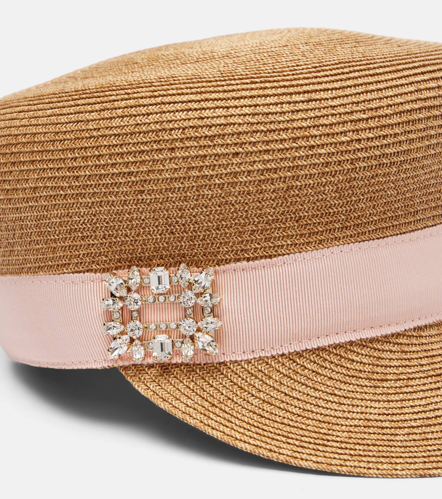 Broche Vivier newsboy cap - 3