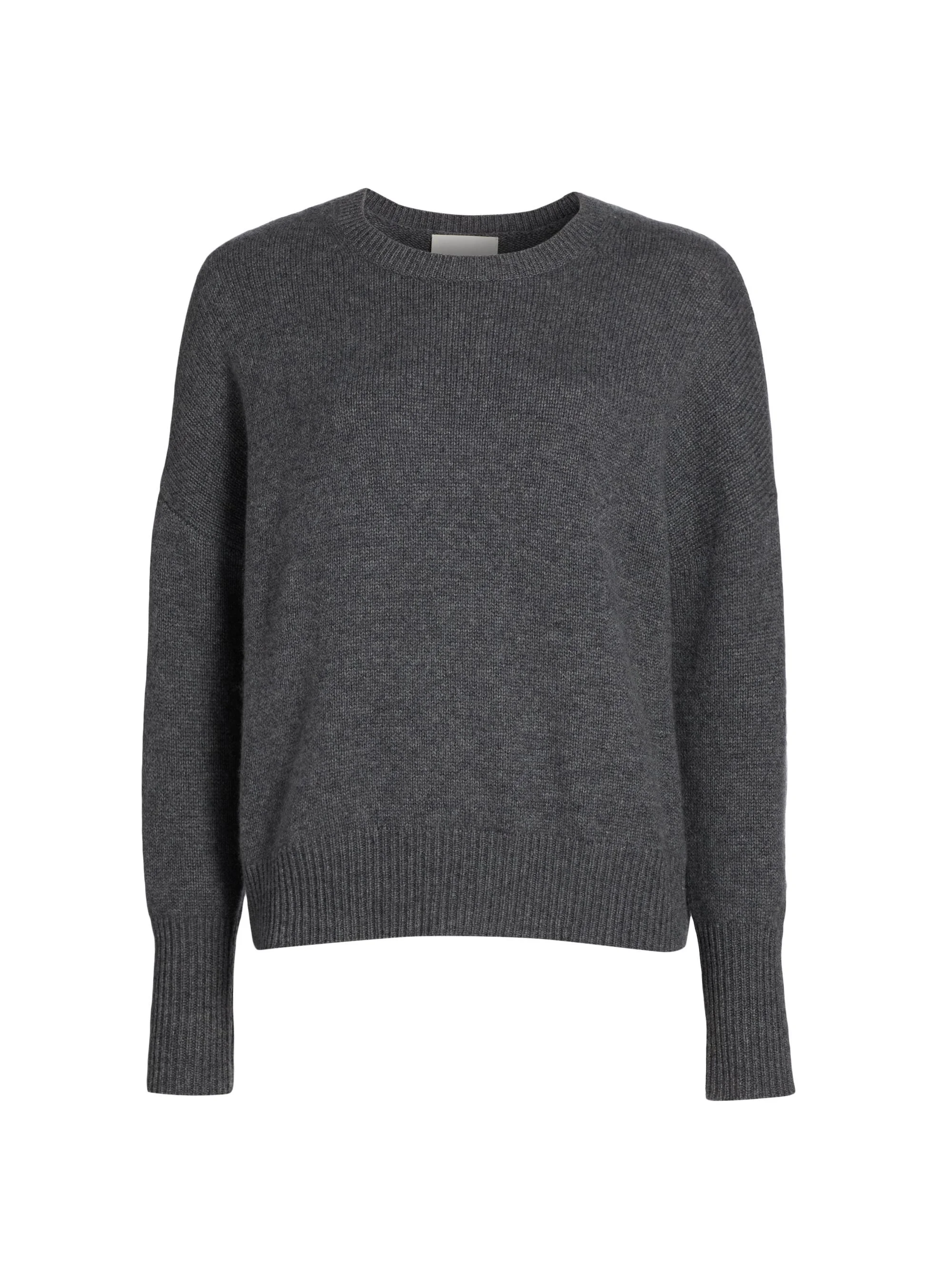Women's Mila Cashmere Relaxed-Fit Sweater - Graphite - 1