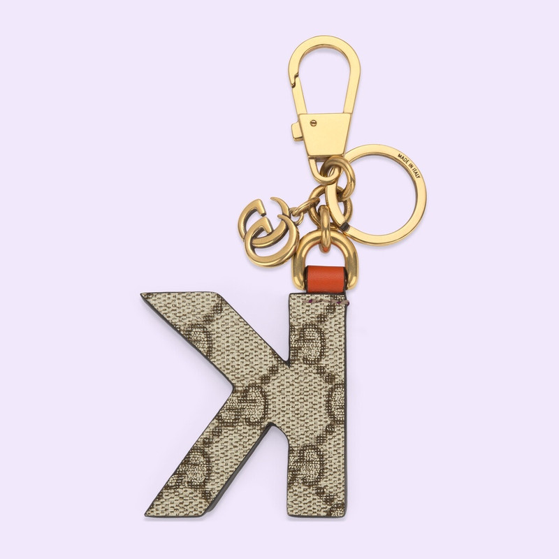 GUCCI Letter K keychain outlook