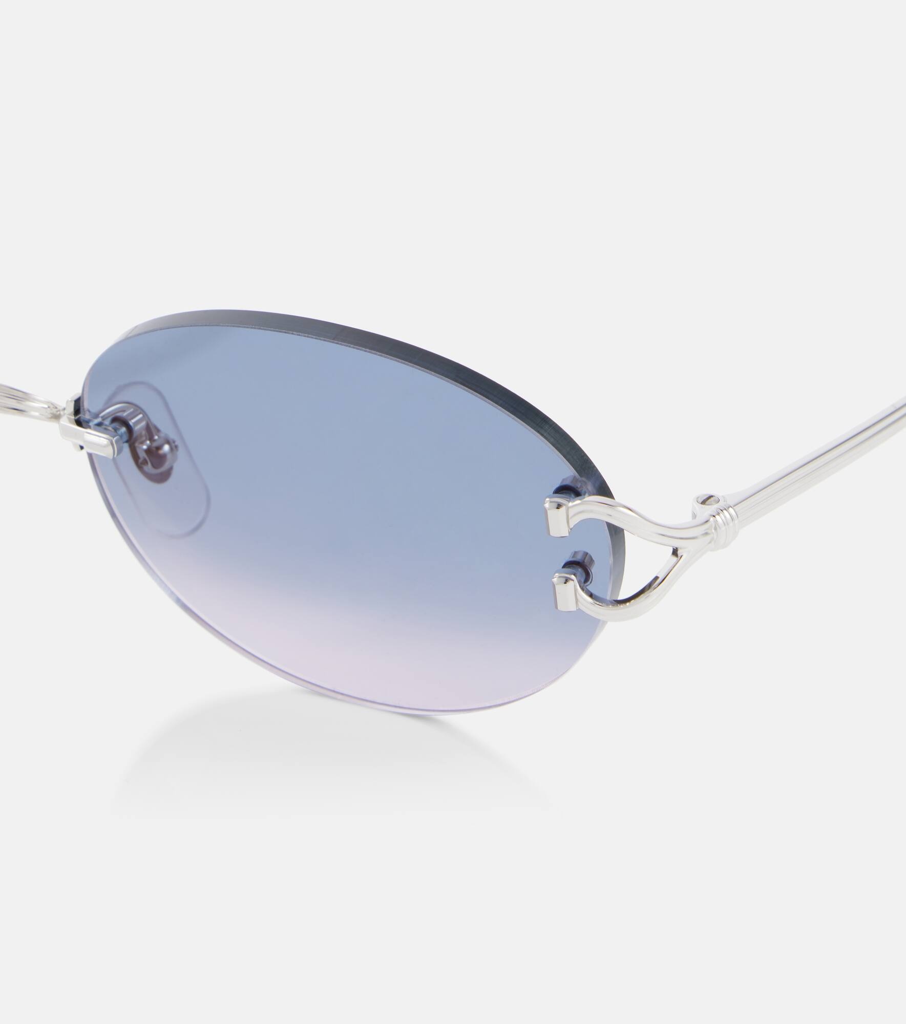 Signature C oval sunglasses - 2