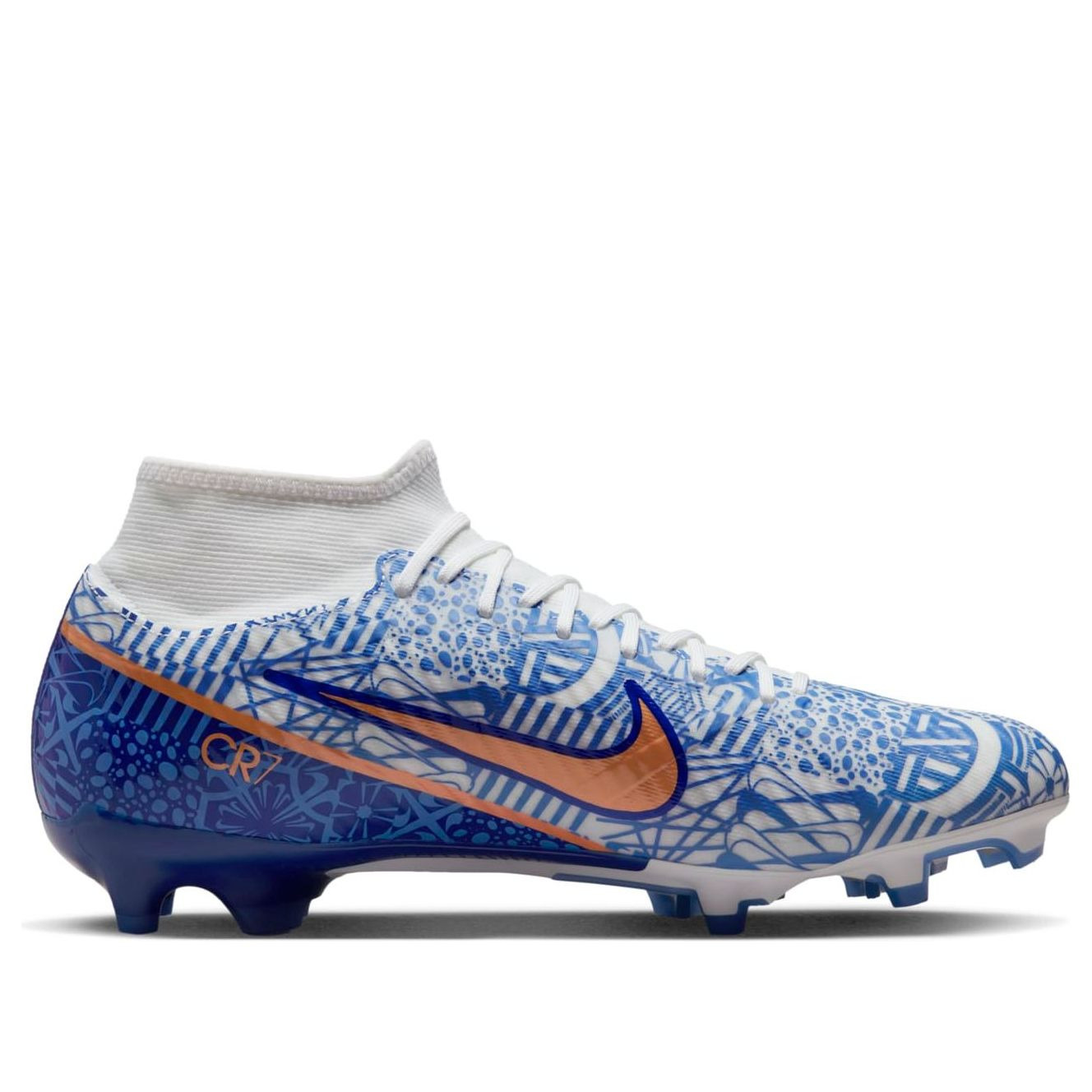 Nike Zoom Mercurial Superfly 9 Academy CR7 MG Bluewhite DQ5308-182 - 6