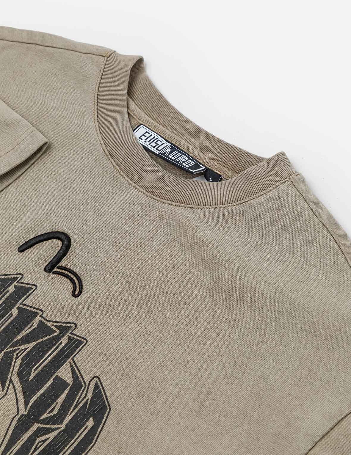 Distressed Wash Relax Fit T-shirt - 5