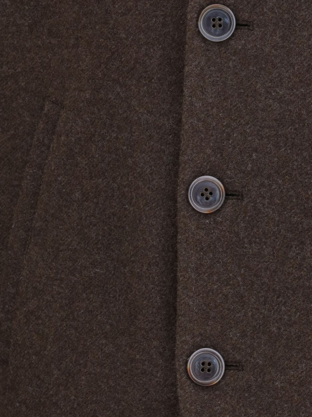 button-fastening peacoat - 5