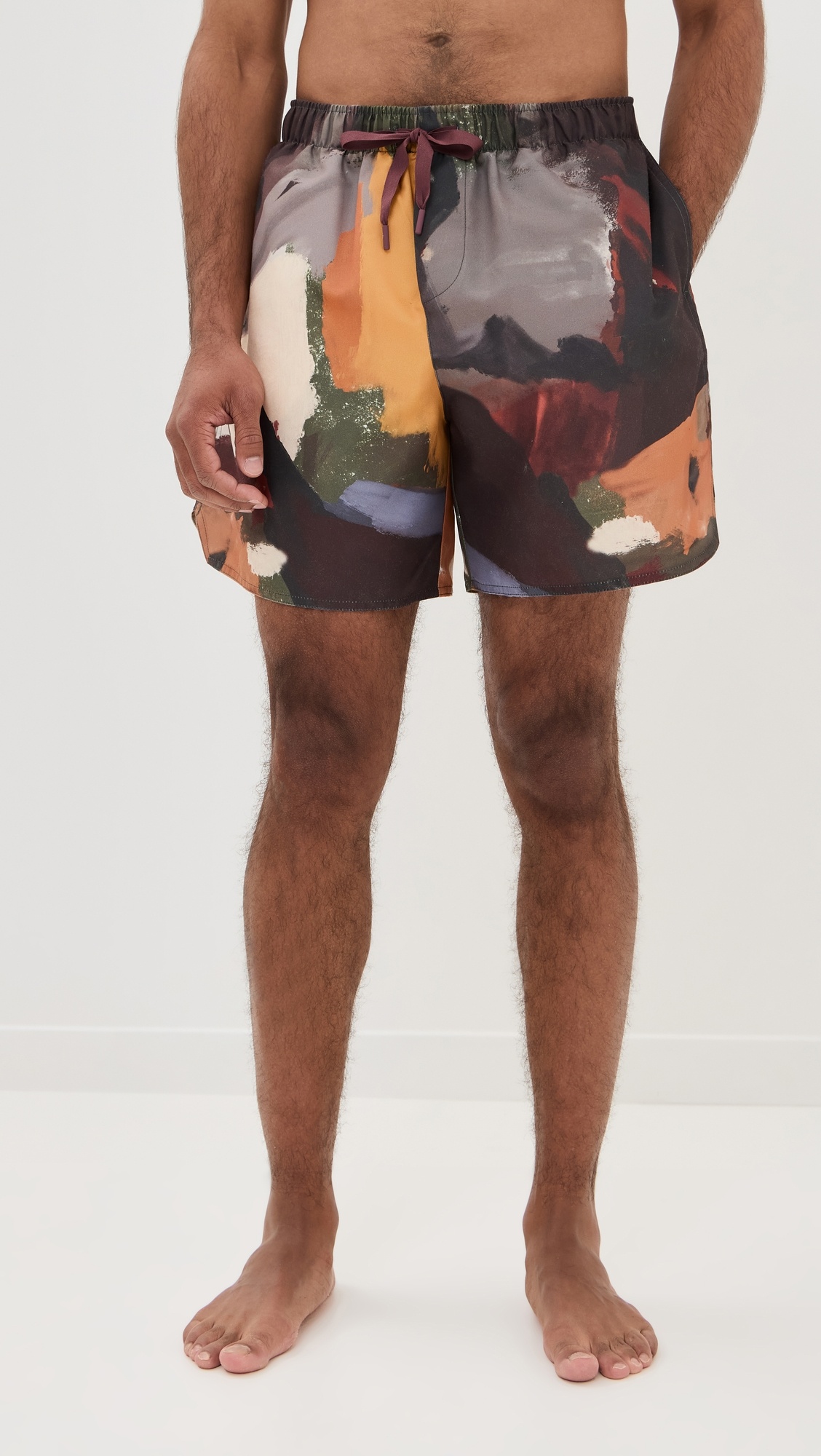 Printed Swim Shorts 6" - 6