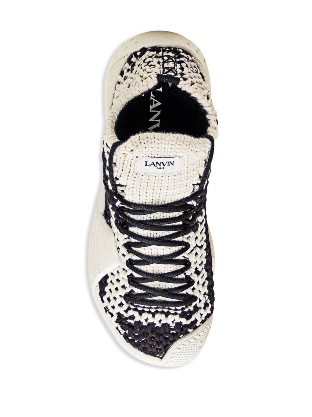 Flash knit sneakers - 4