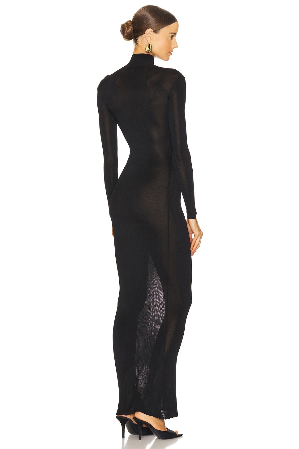 x Christopher Kane Knit Cut Out Maxi Dress - 3