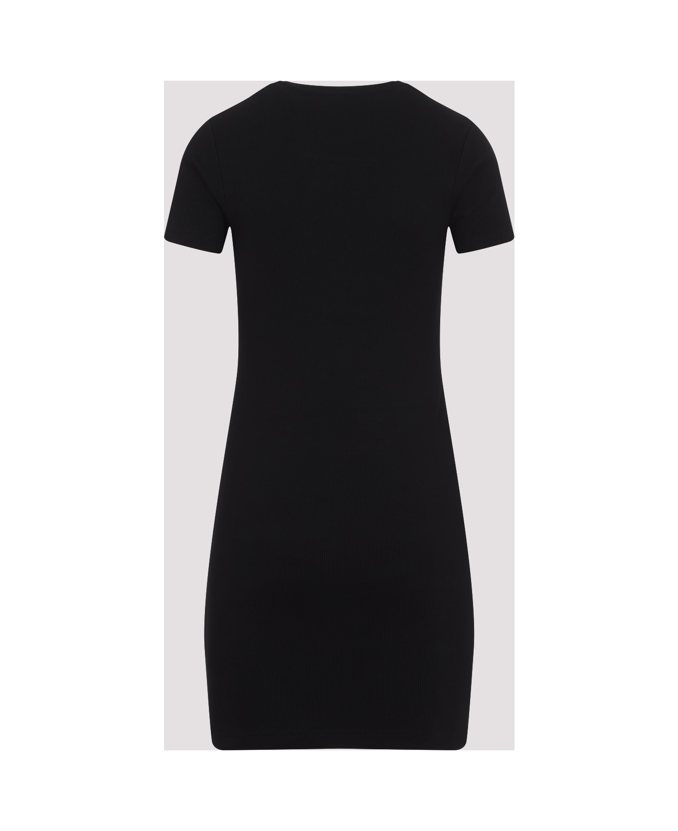 4g Short Sleeves Rib Tank Dress - 4