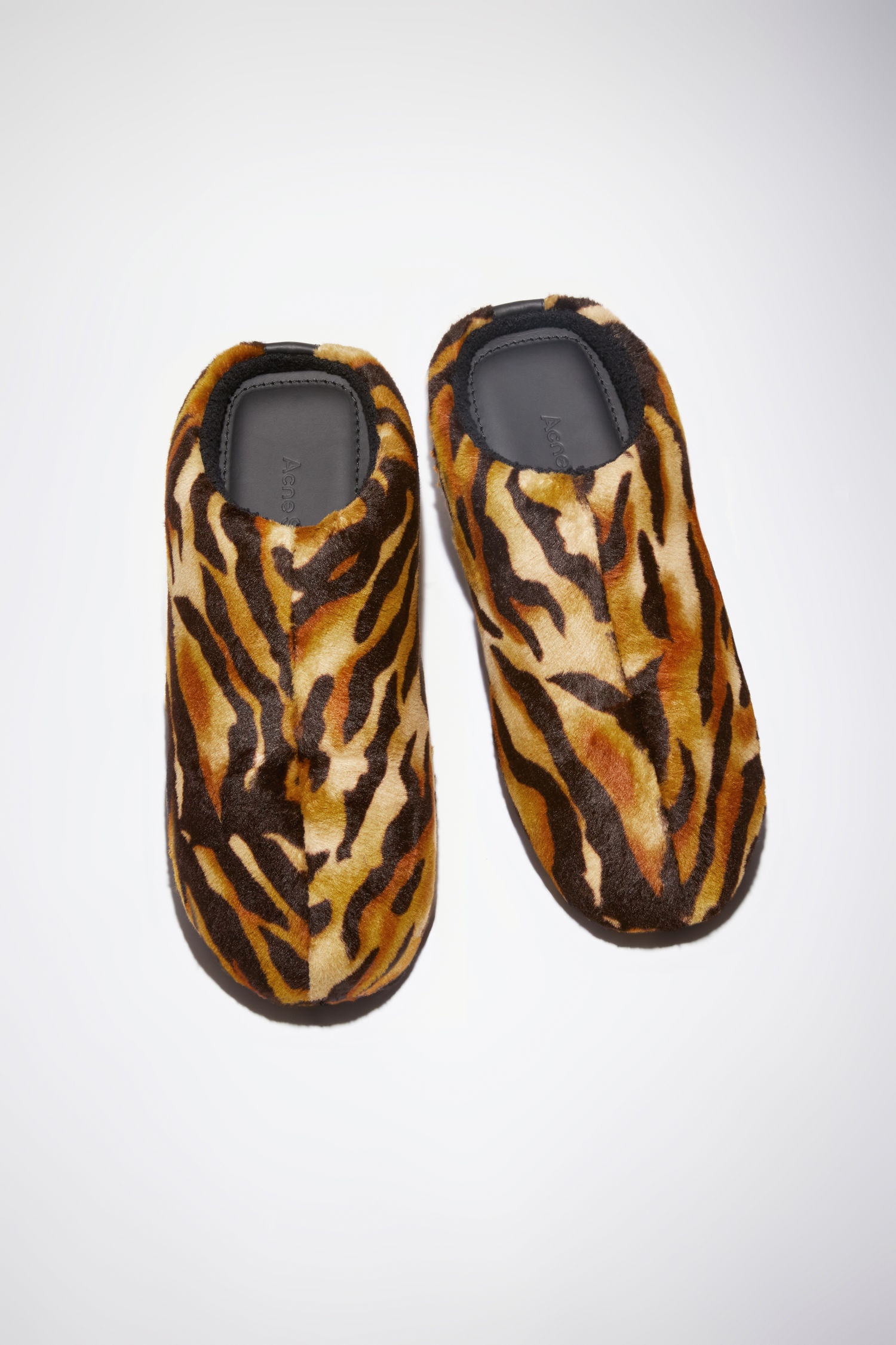 Tiger print clogs - Multi beige - 2