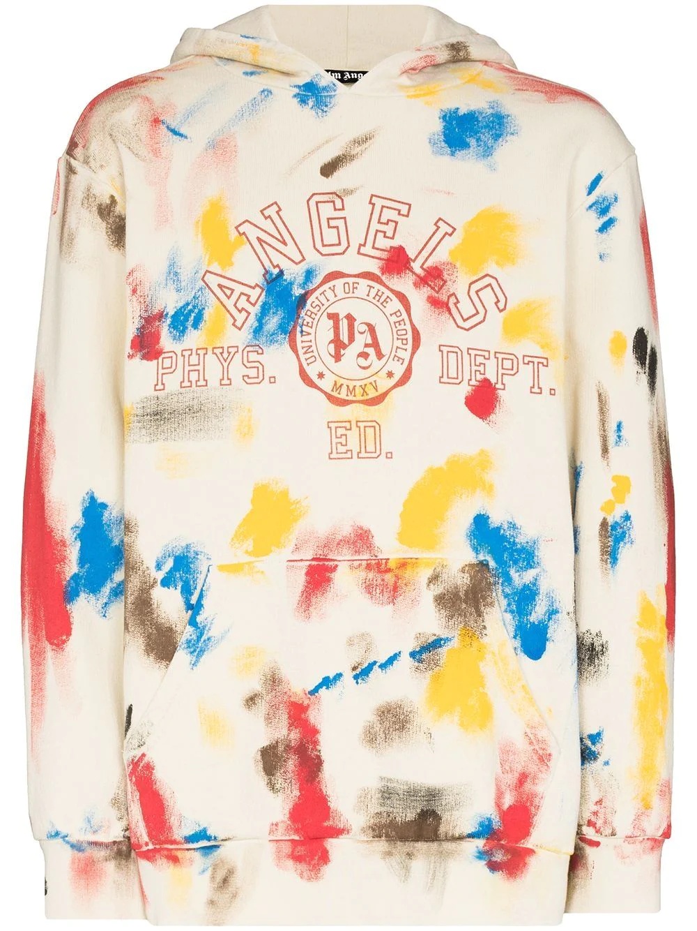 painted college hoodie - 1