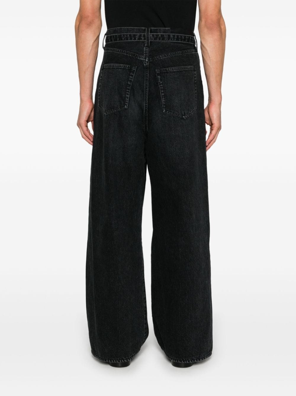 wide-leg jeans - 4