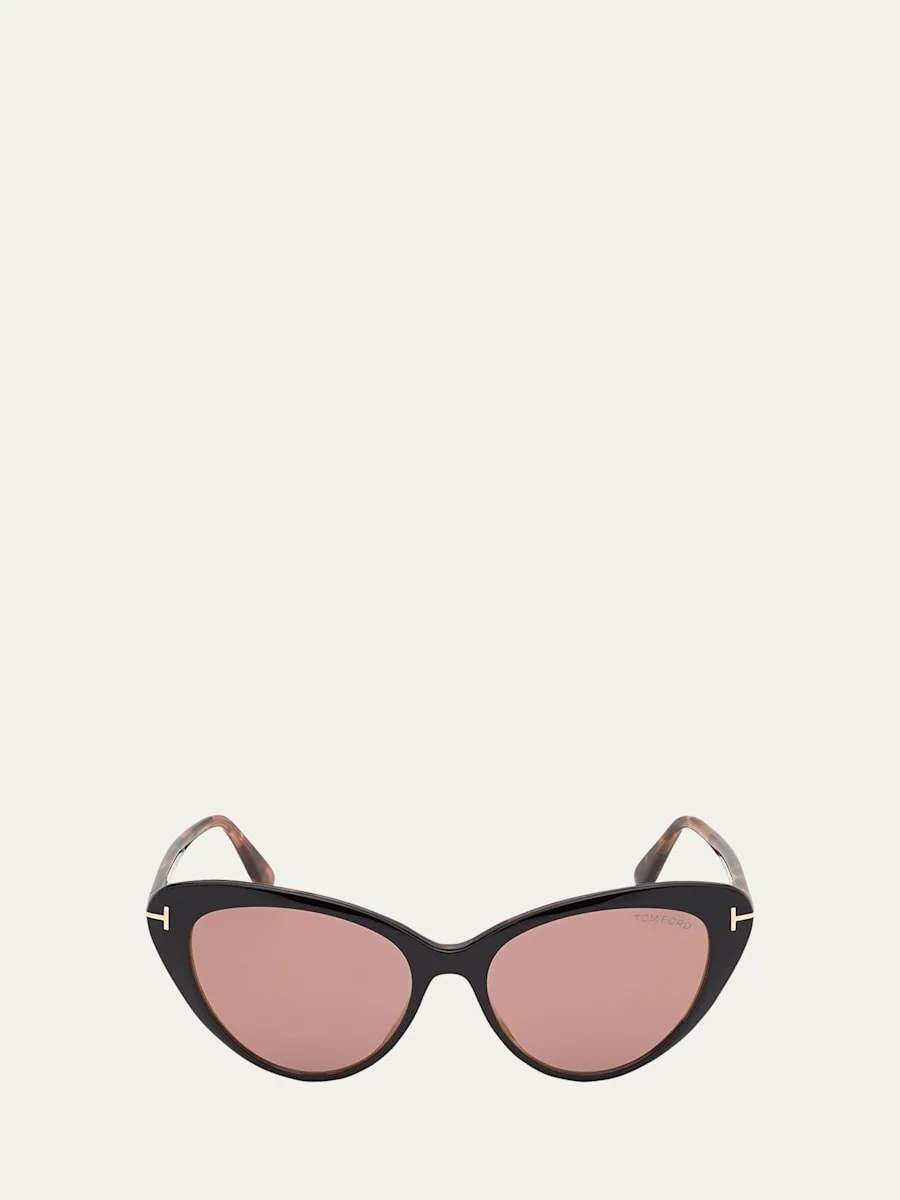 Harlow Acetate Cat-Eye Sunglasses - 1