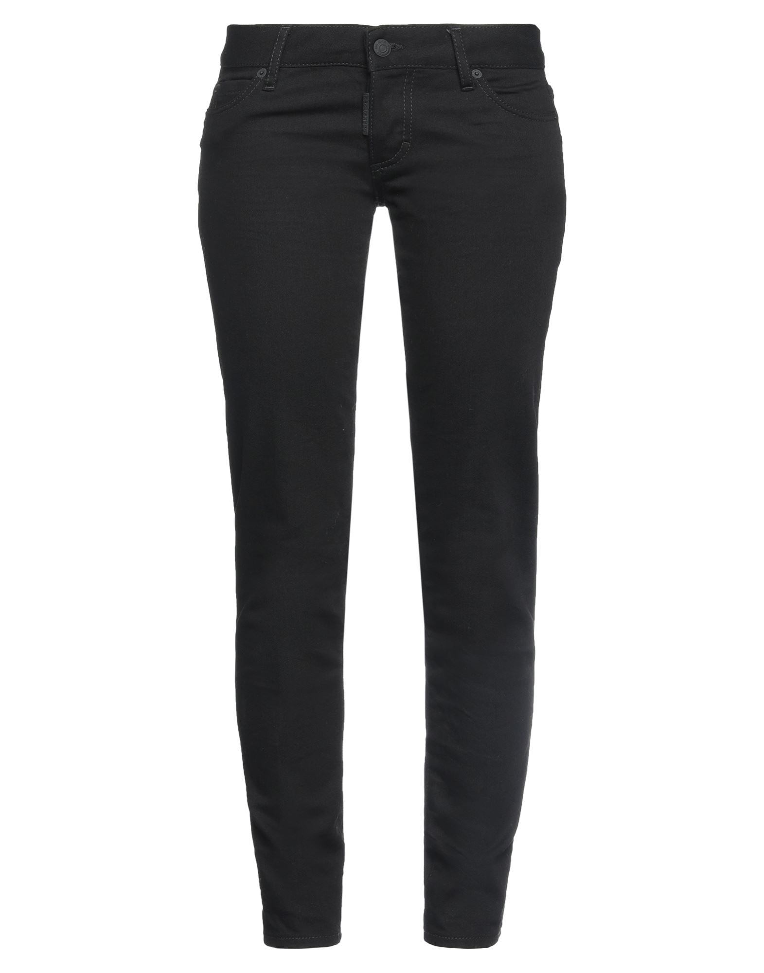 Black Women's Denim Pants - 1