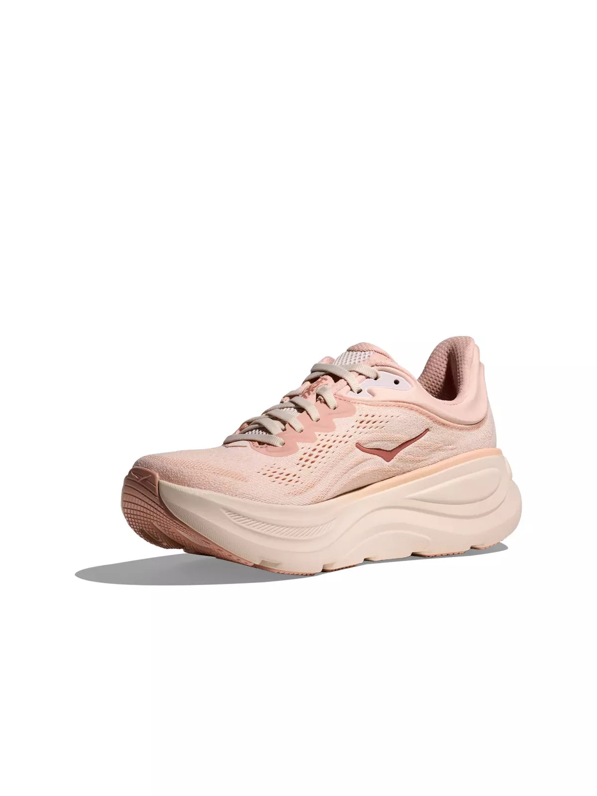 Bondi 9 "Rose Latte/Rose Cream" Women's Running Shoe - 6