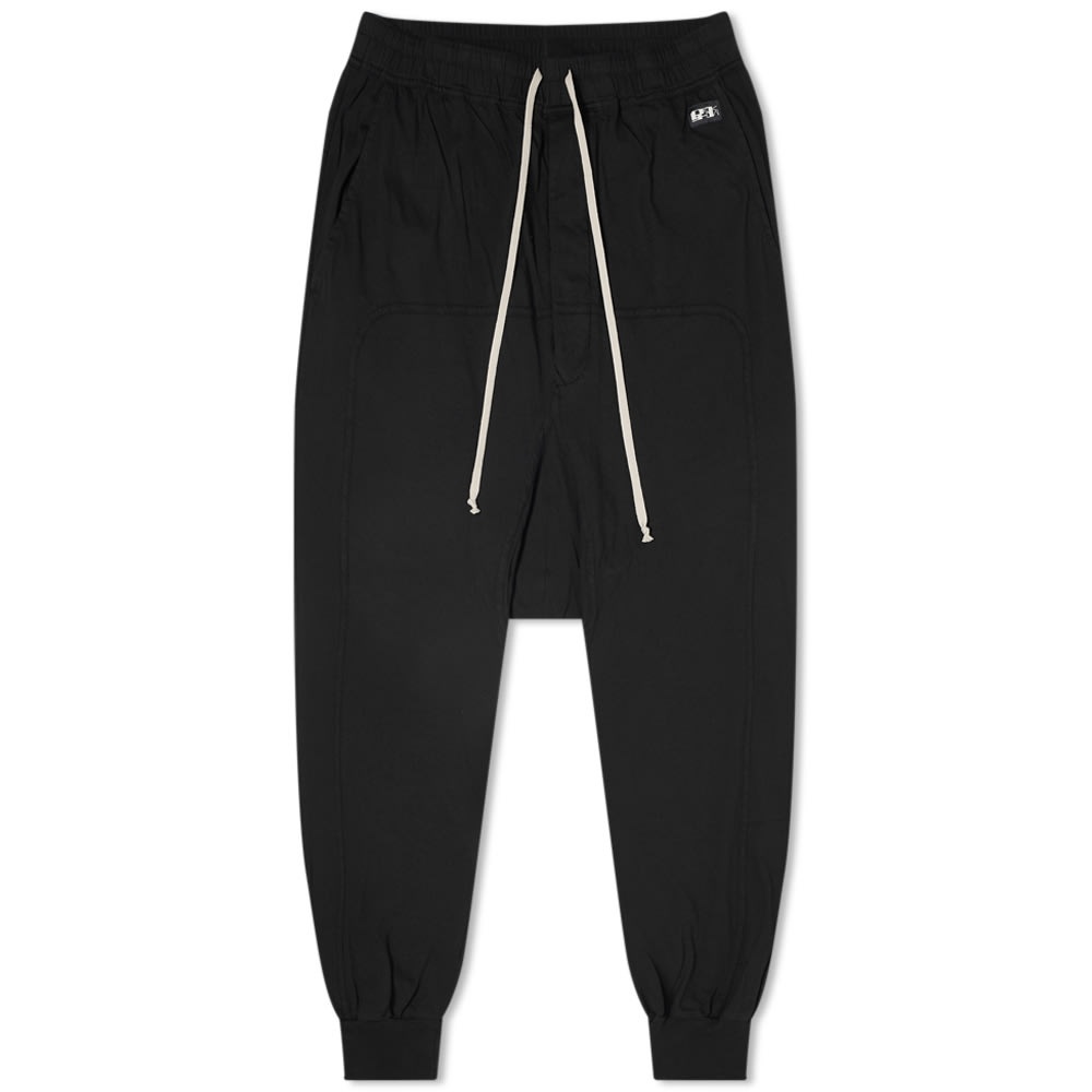 Rick Owens DRKSHDW Prisoner Drawstring Jersey Pant - 1