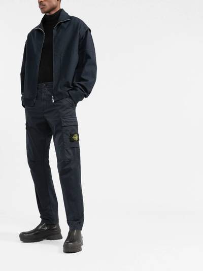 Stone Island Compass-patch cargo trousers outlook