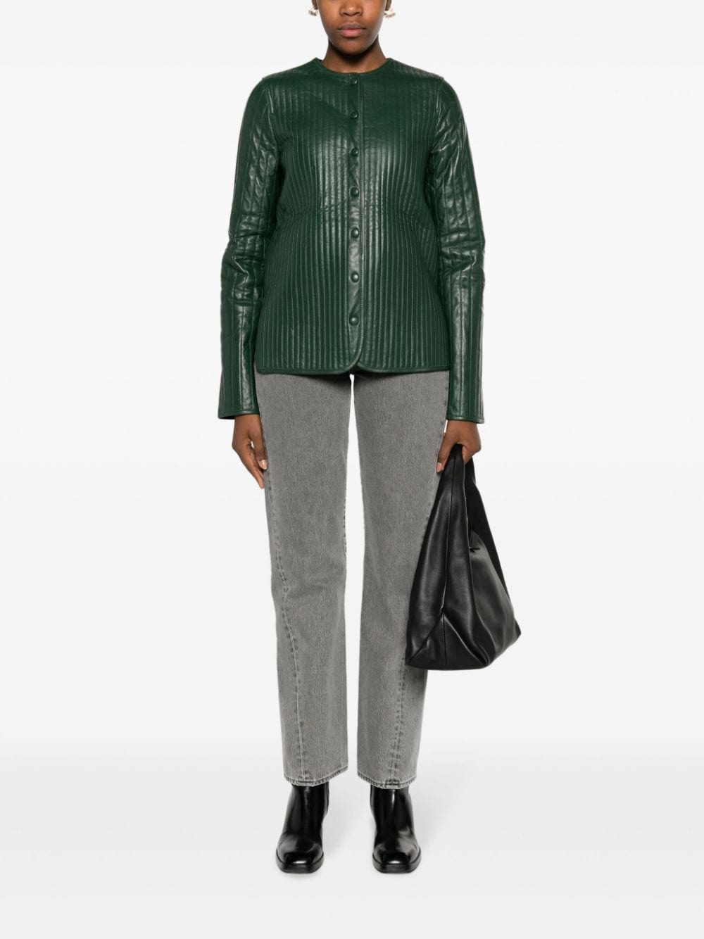 Toteme Women Leather Jacket - 4