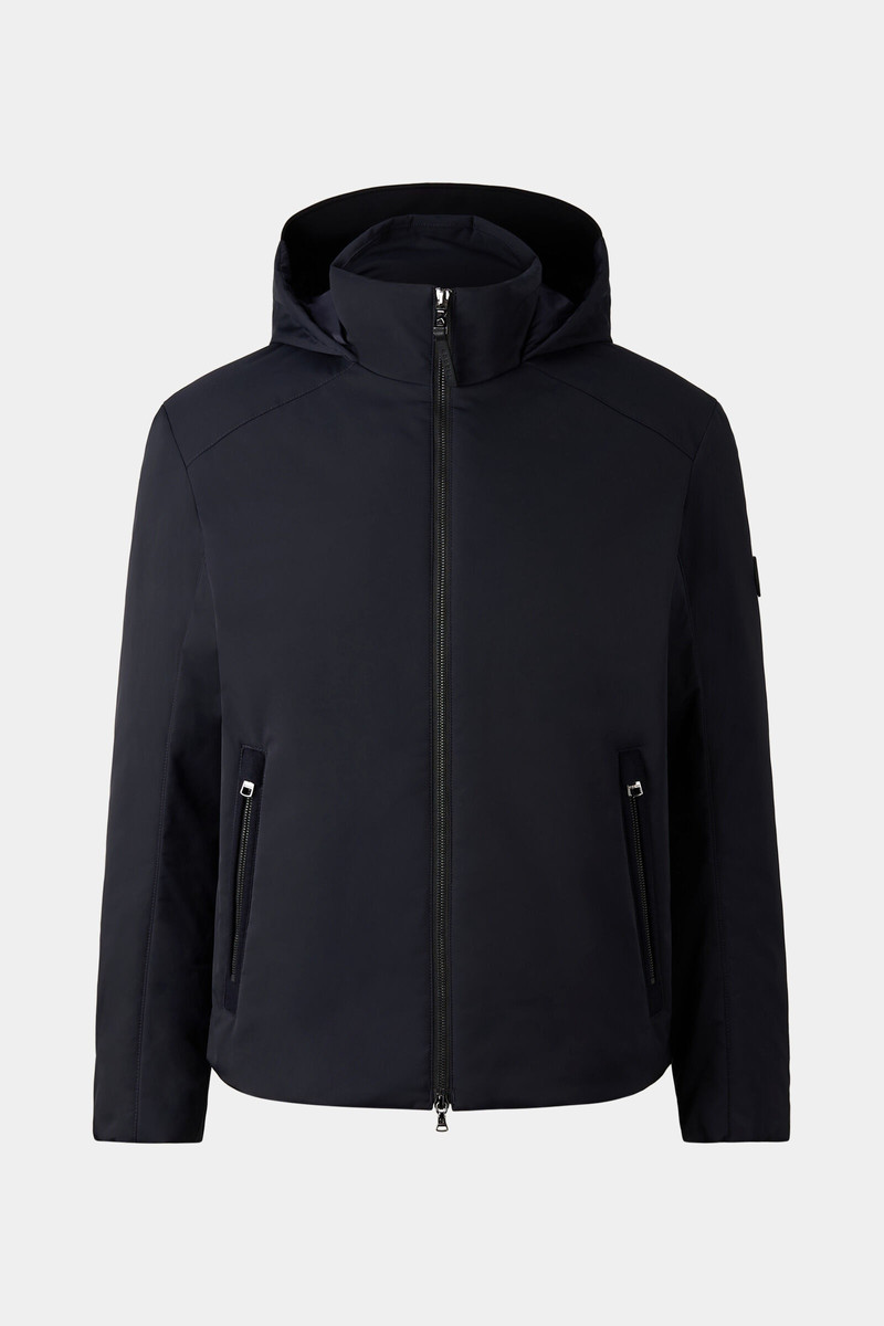 Wils Quilted blouson in Dark blue 1