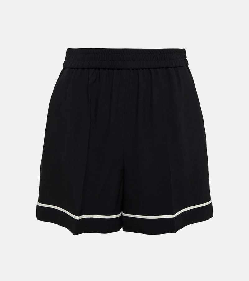 Envers satin crêpe shorts 1