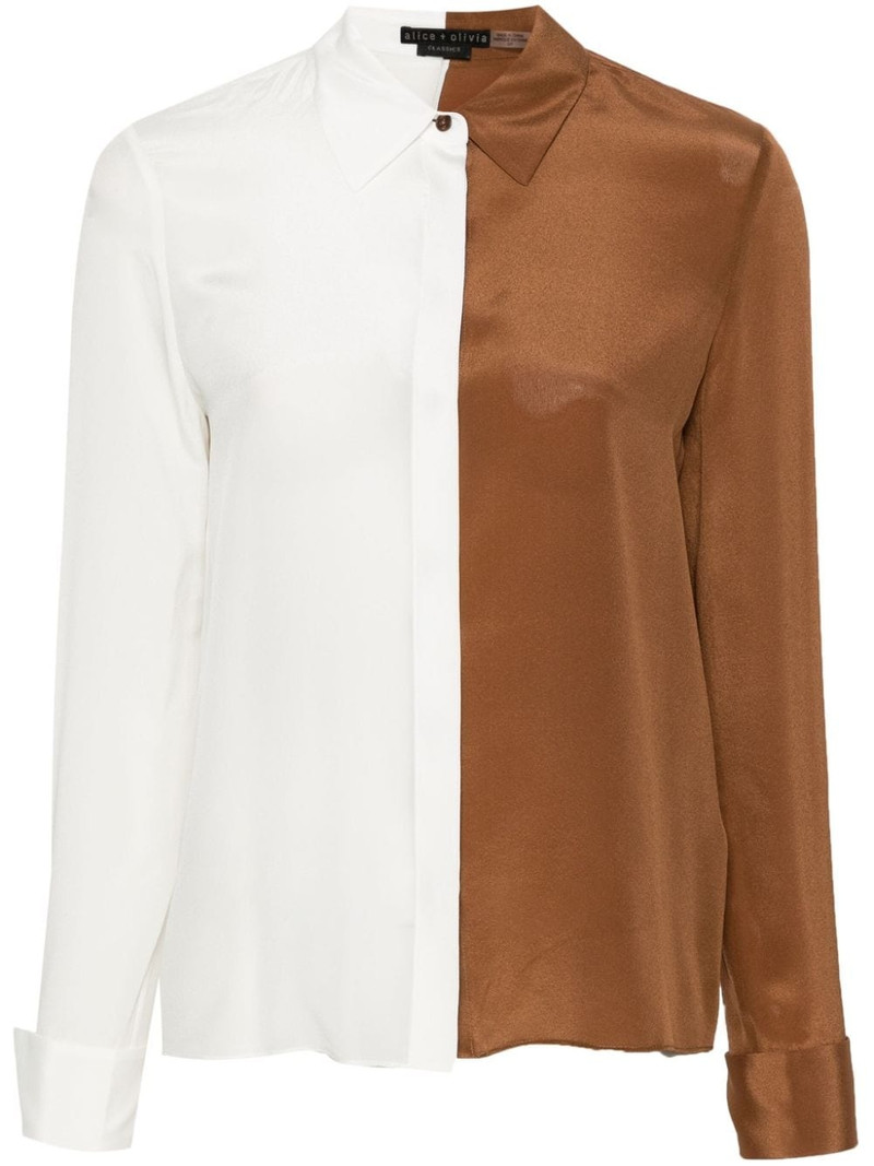 colour-block shirt 1