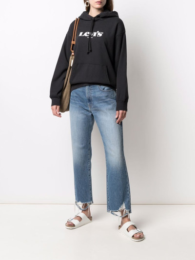 Levi's Standard Graphic logo-print hoodie outlook