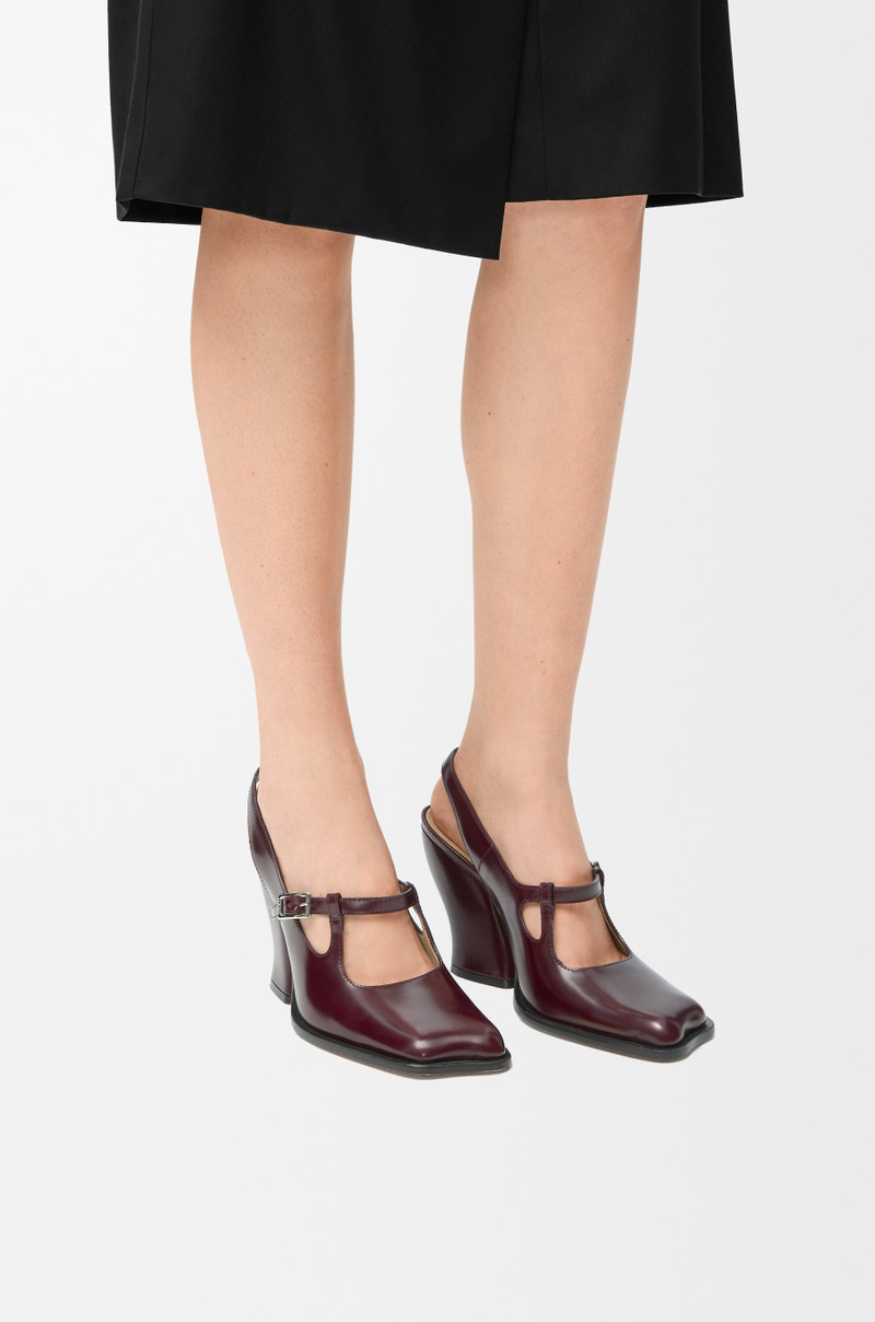Loewe Onda slingback pump in brushed calfskin outlook
