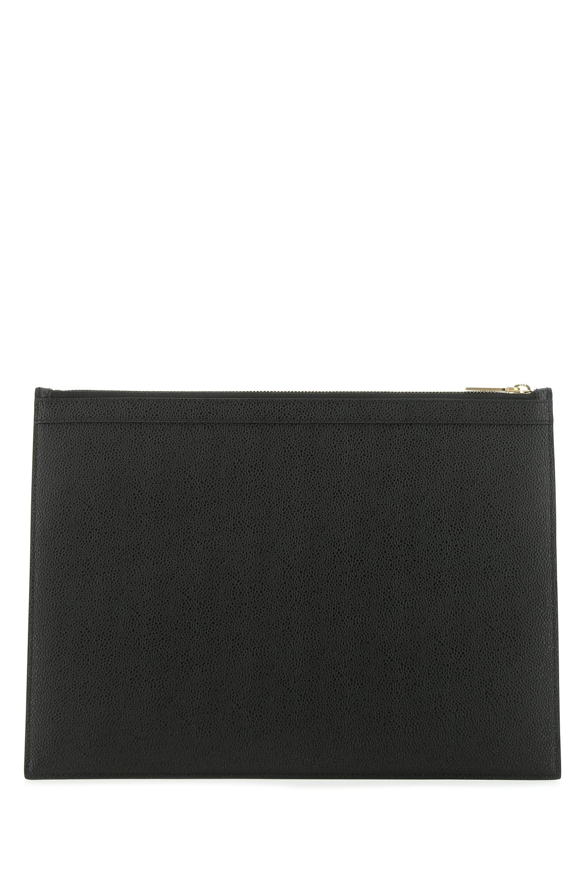 Black leather document case - 3