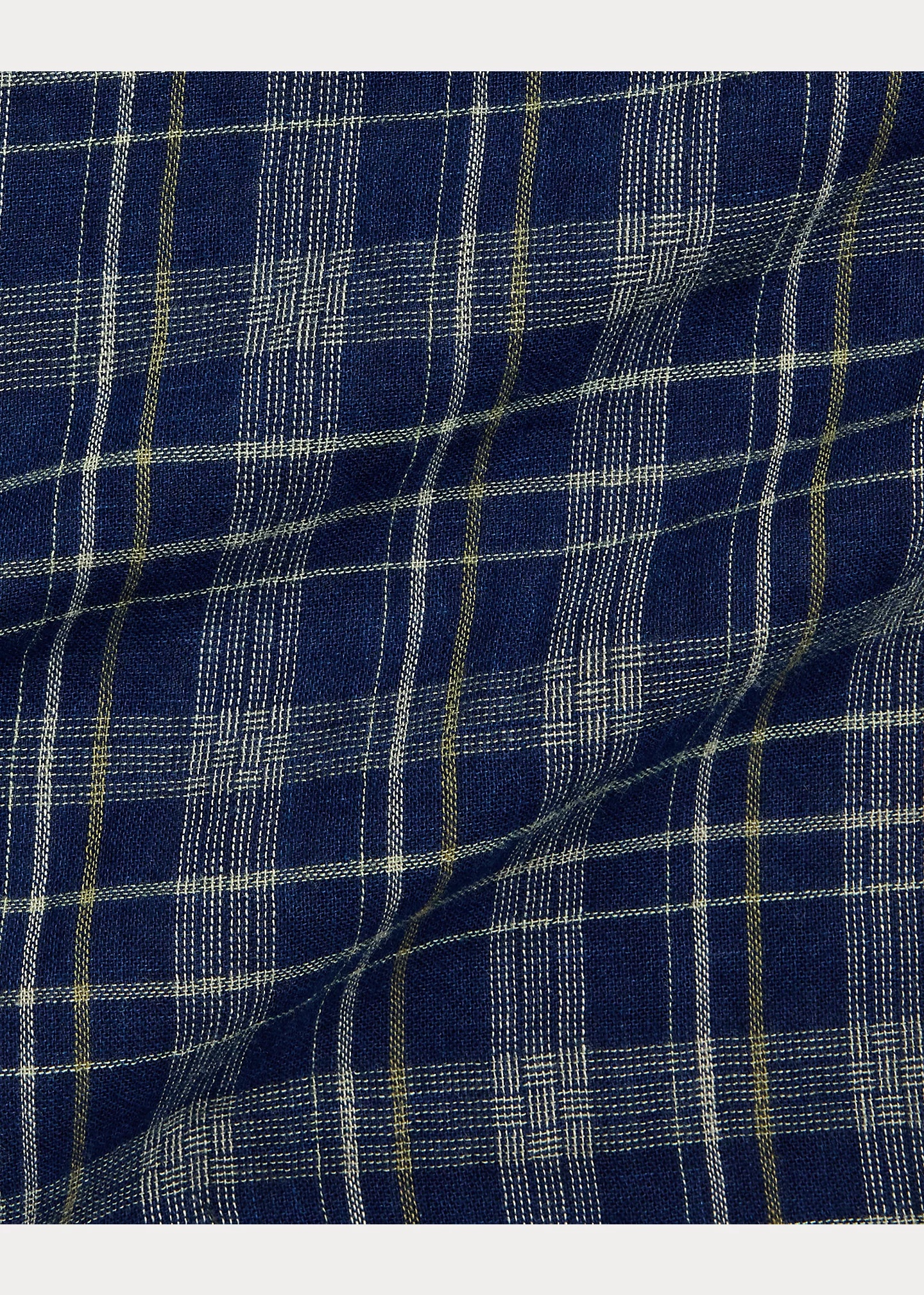 Indigo Plaid Double-Faced Workshirt - 7