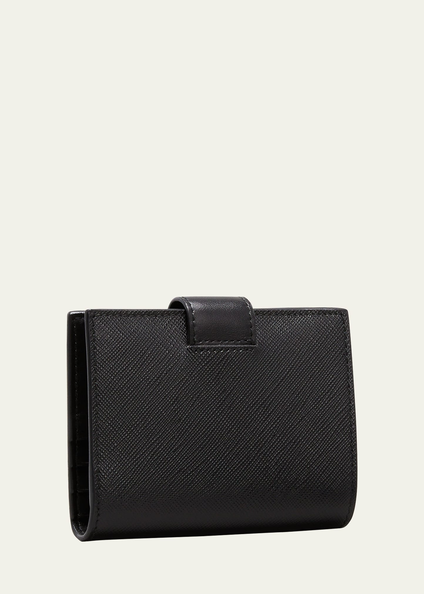 Small Triangle Logo Flap Wallet - 3