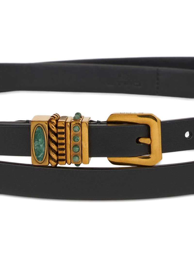 Etro leather belt outlook