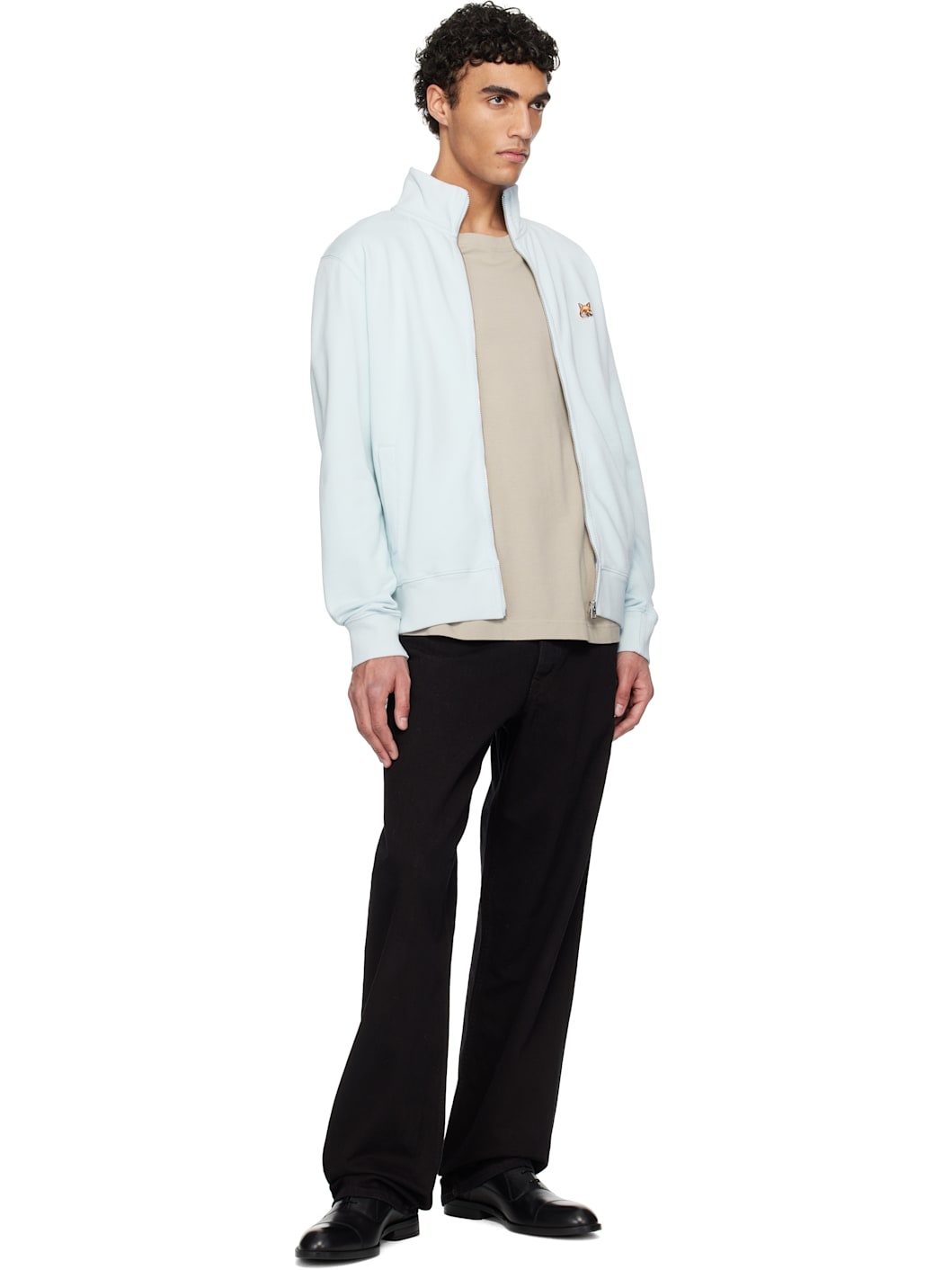 Blue Fox Head Patch Fullzip Regular Sweatshirt - 4