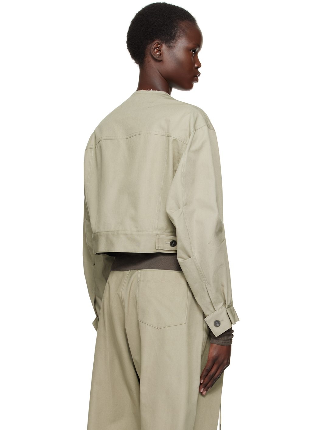 Taupe R-Multi Pocket Jacket - 3