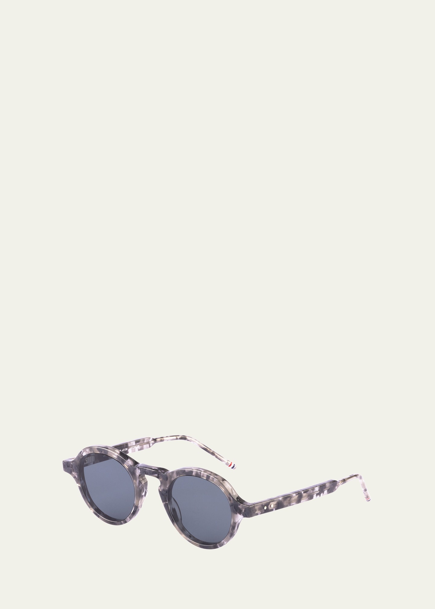 Men's Acetate Round Sunglasses - 2