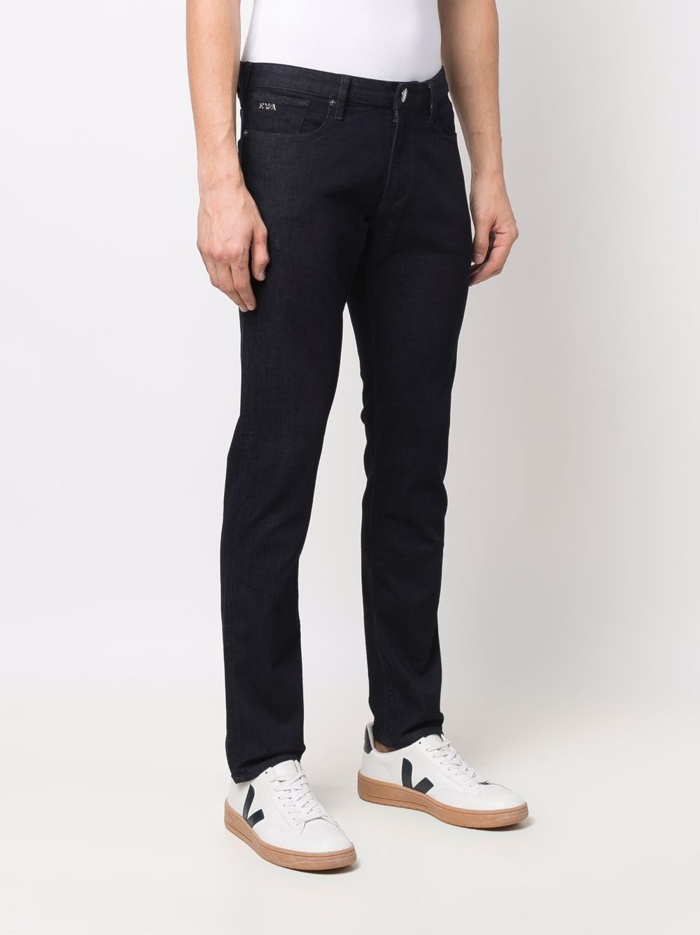 high-rise fitted jeans - 3