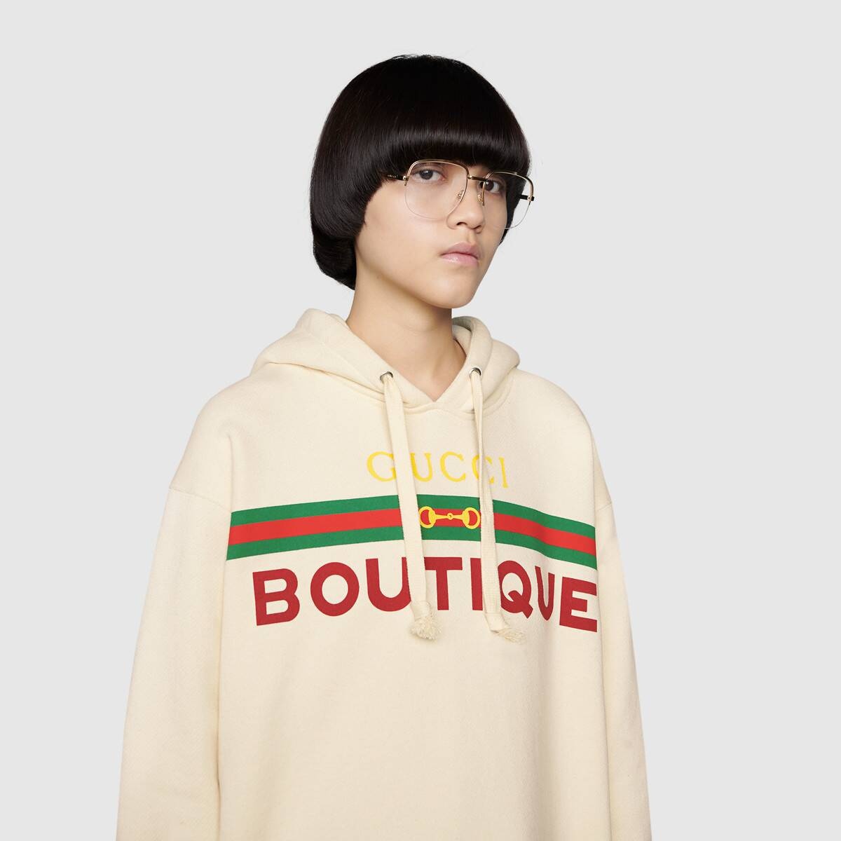 Gucci Boutique print sweatshirt - 8