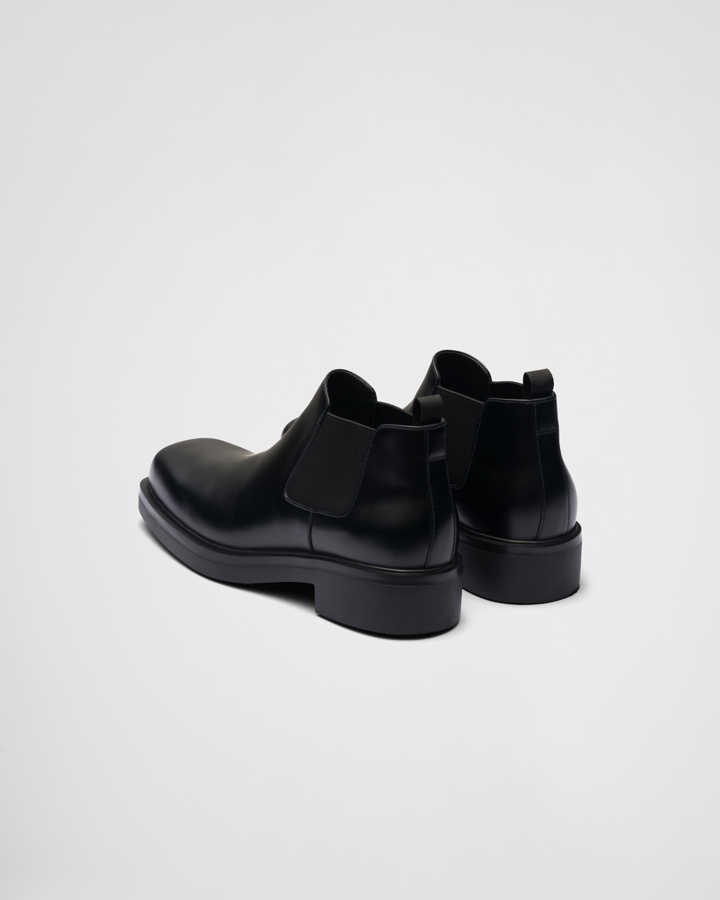 Brushed leather Chelsea boots - 5