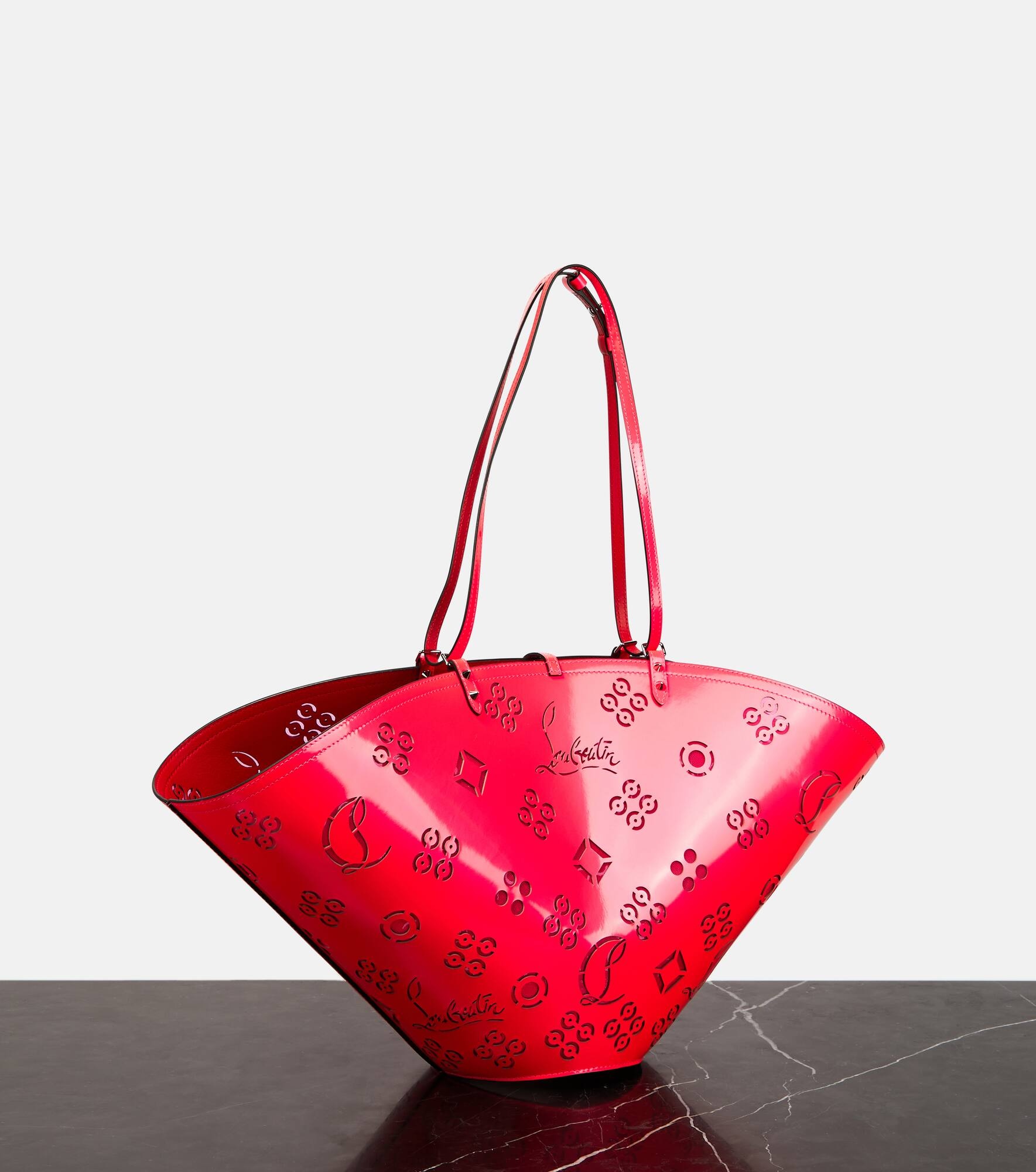 Loubifever Medium patent leather tote bag - 4