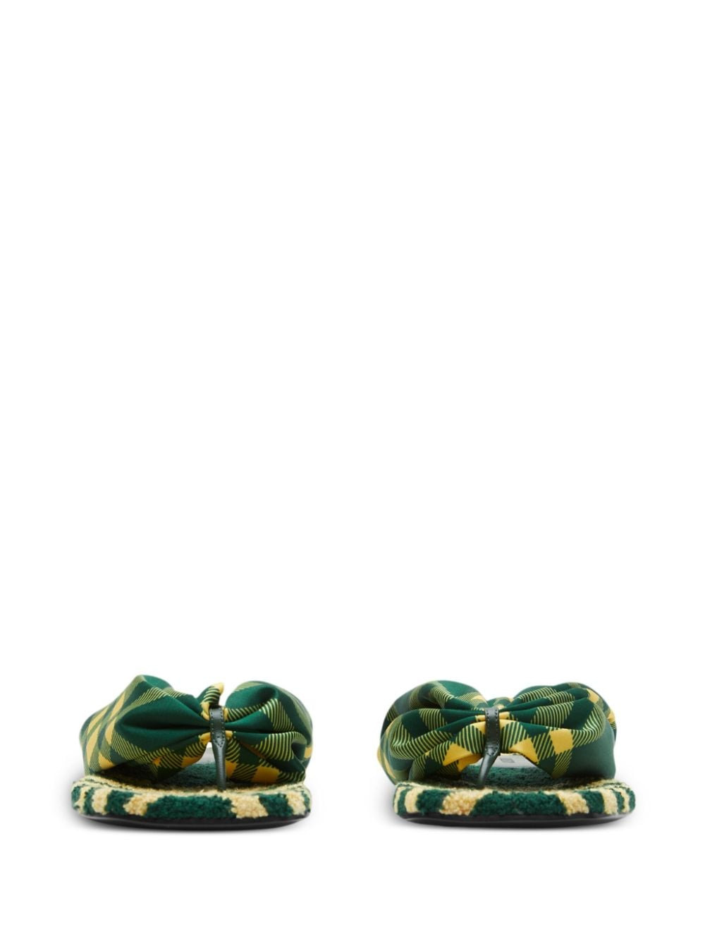 Burberry Women Pool Check Thong Sandals - 5